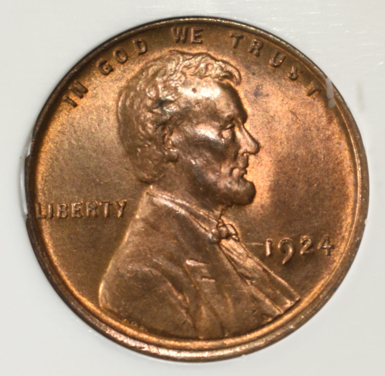 1924 WHEAT CENT PCI SUPERB GEM BU RB