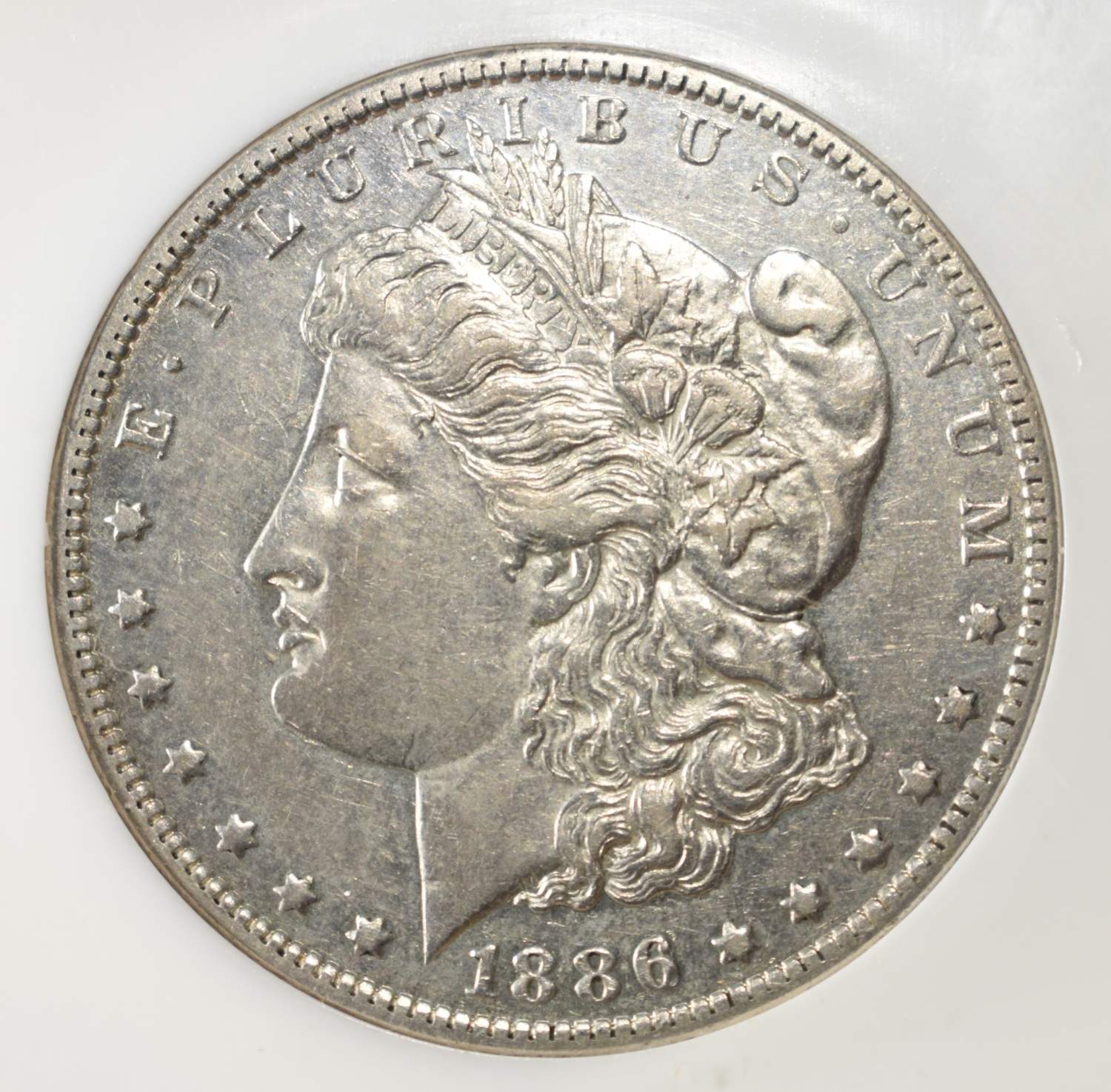 1886-O MORGAN DOLLAR PCI BU PL