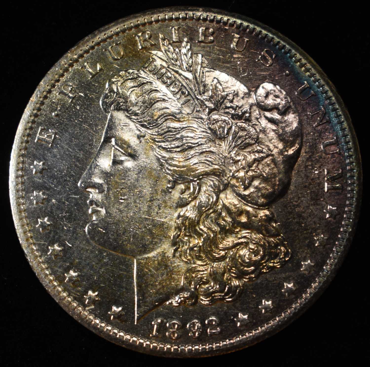 1892-CC MORGAN DOLLAR BU