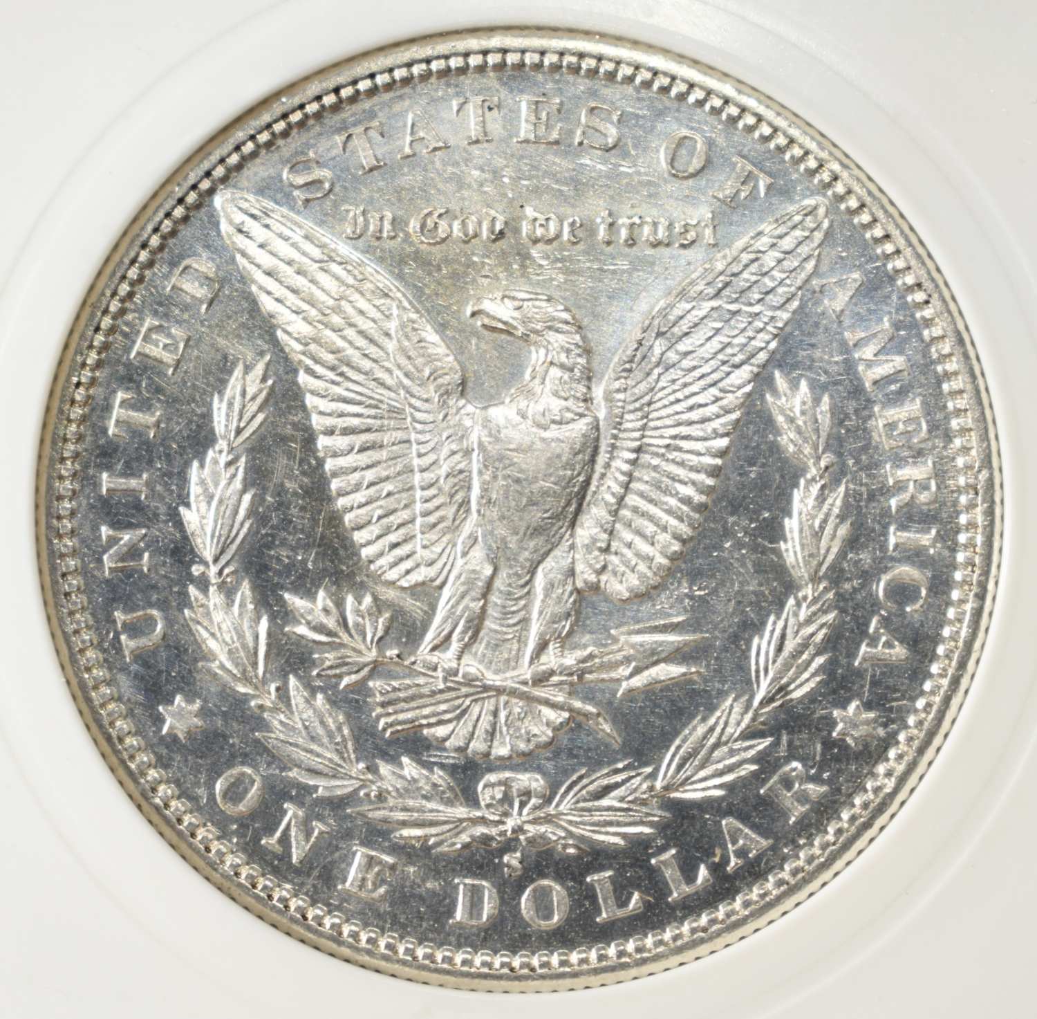 1884-S MORGAN DOLLAR PCI CH BU PL