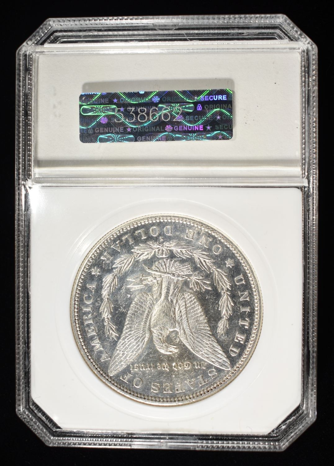 1884-S MORGAN DOLLAR PCI CH BU PL