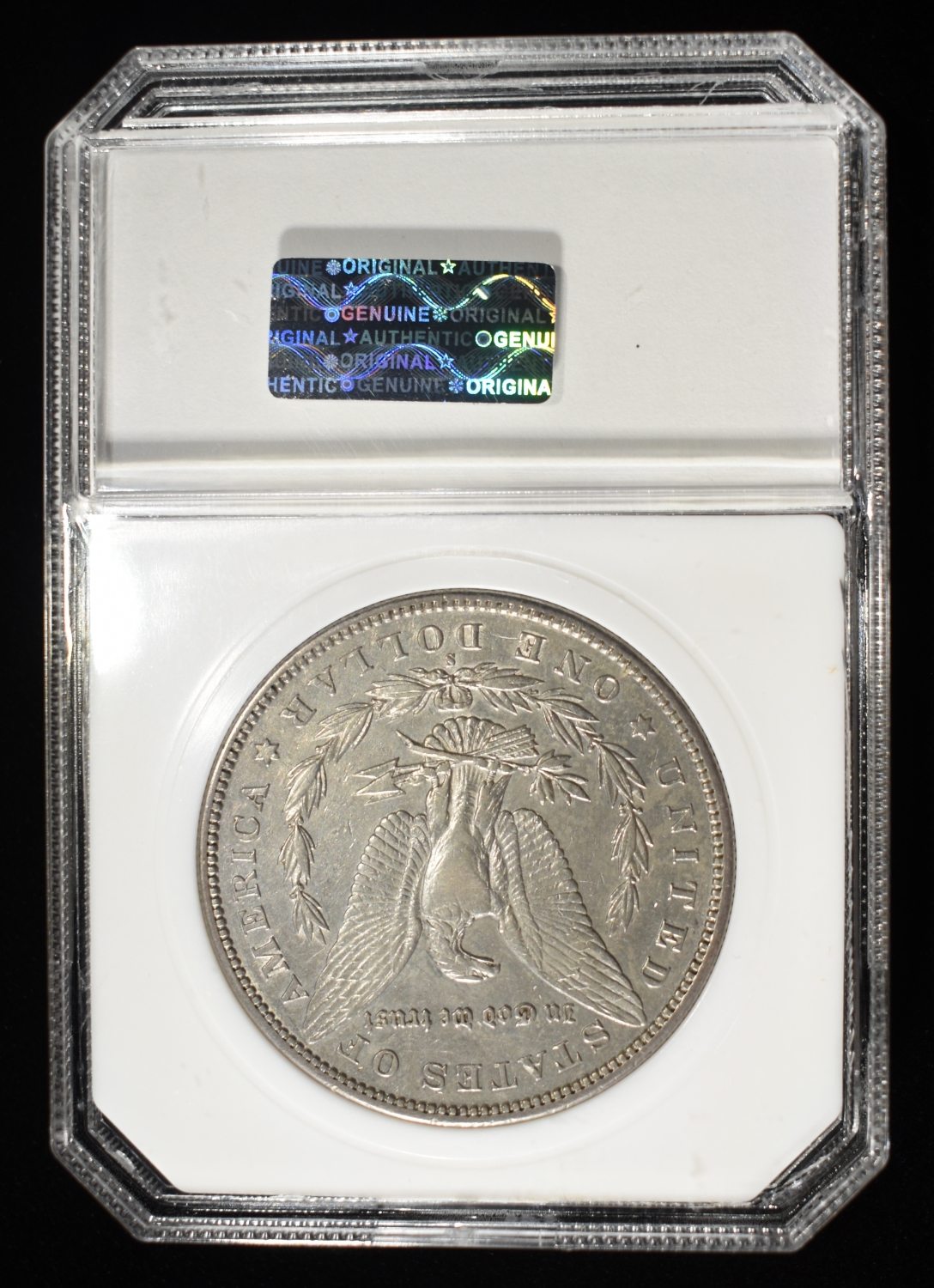 1892-S MORGAN DOLLAR PCI AU/BU