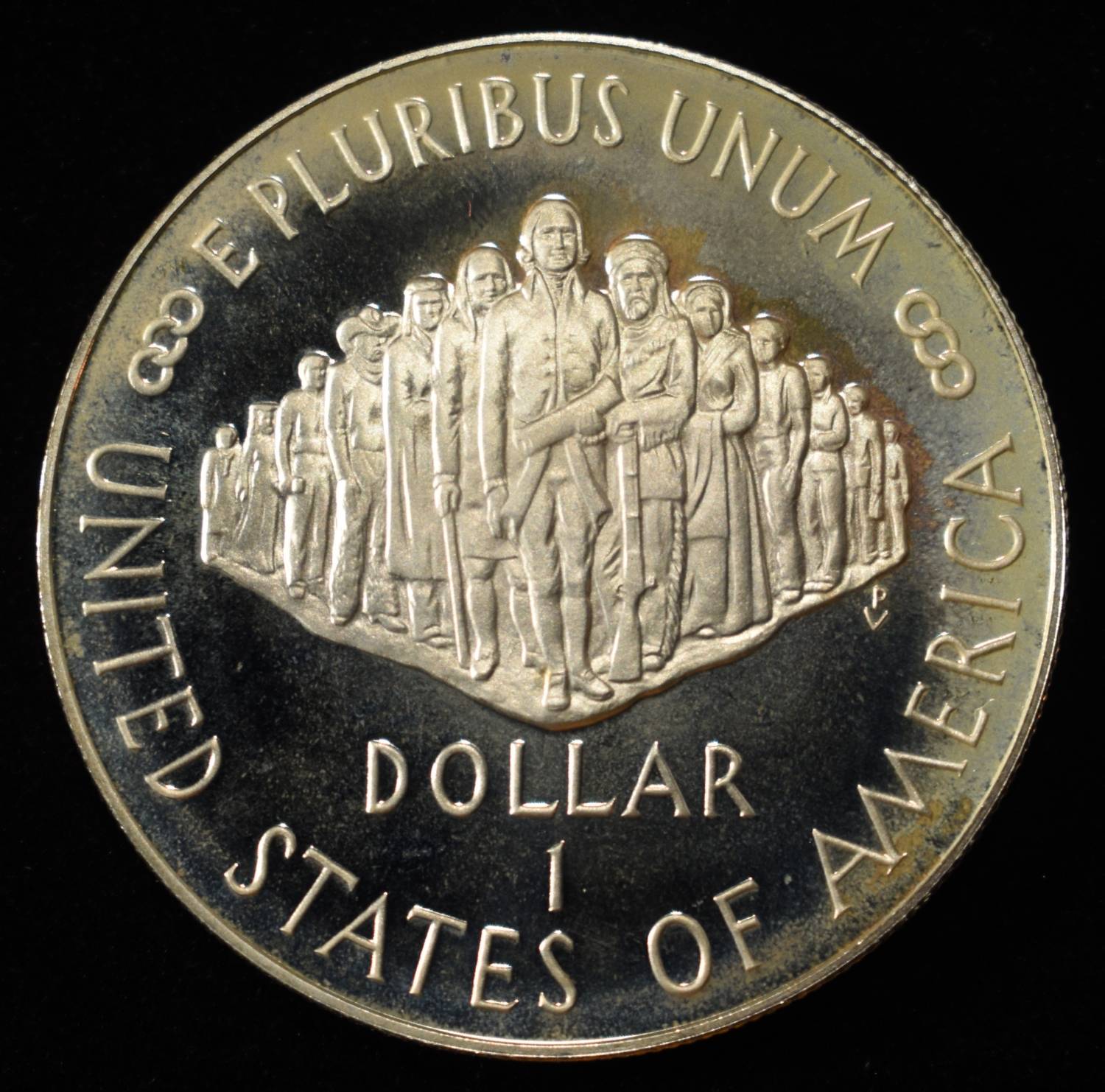 1987 $1 COMEMM CONSTITUTION ANNIV