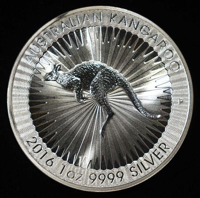 2016 KANGAROO 1 OZ 0.999 SILVER ROUND. CHECK OUT OUR UPCOMING AUCTIONS ESTIMATE $100 - $150.
