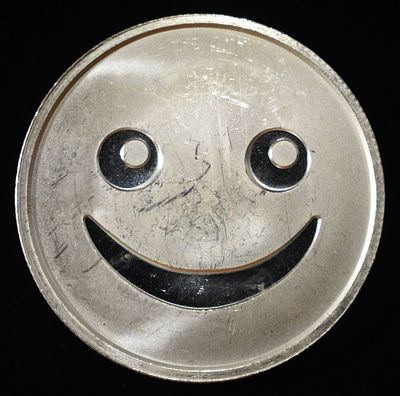 EMOJIS 1 OZ 0.999 SILVER ROUND. CHECK OUT OUR UPCOMING AUCTIONS ESTIMATE $100 - $150.