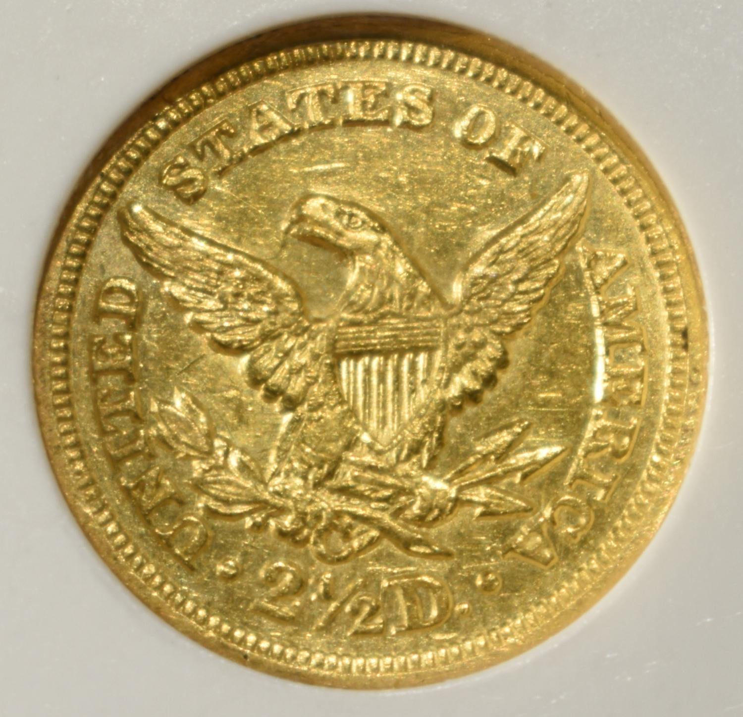 1849-C $2.50 LIBERTY GOLD PCI BU
