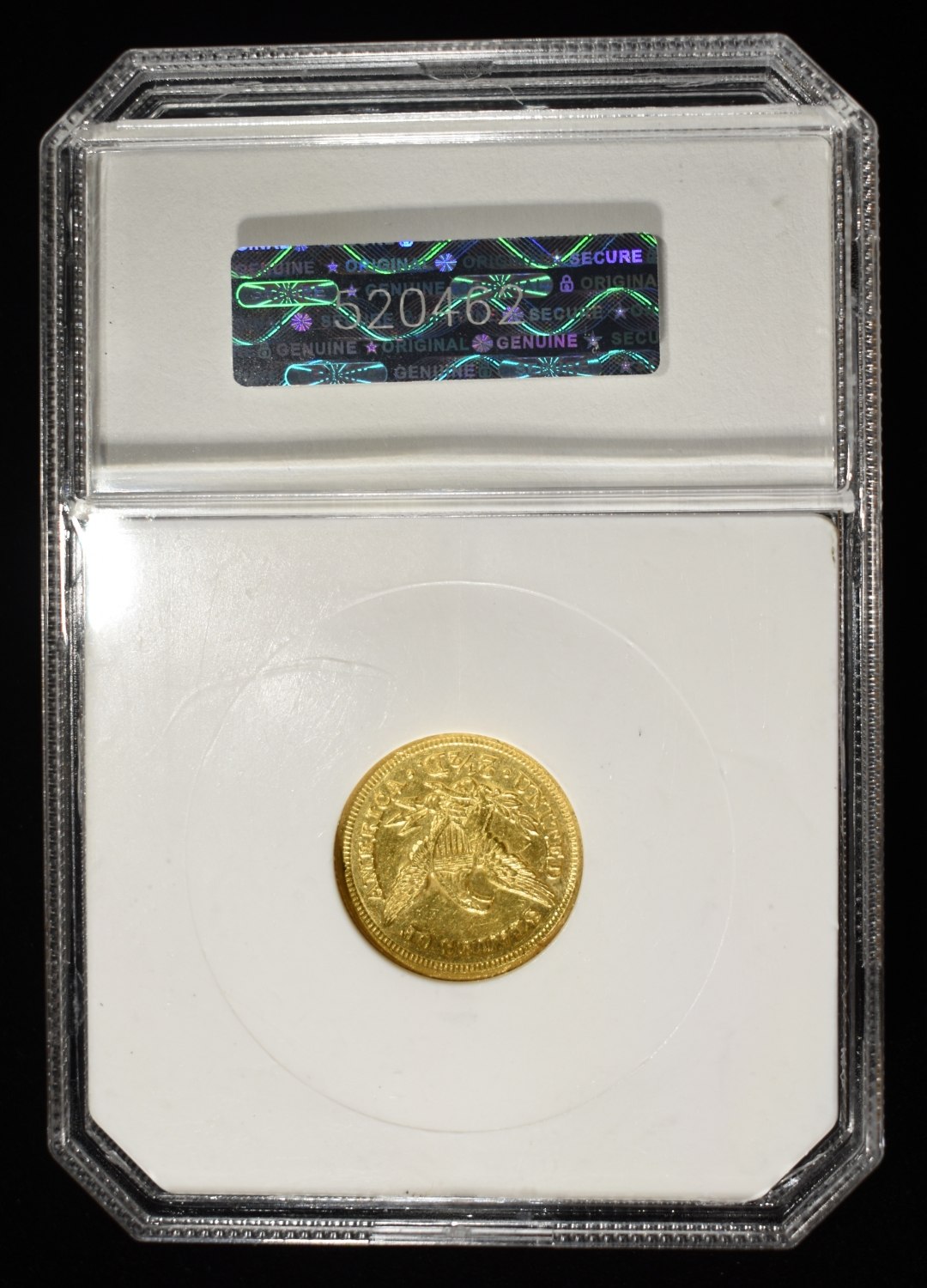 1849-C $2.50 LIBERTY GOLD PCI BU