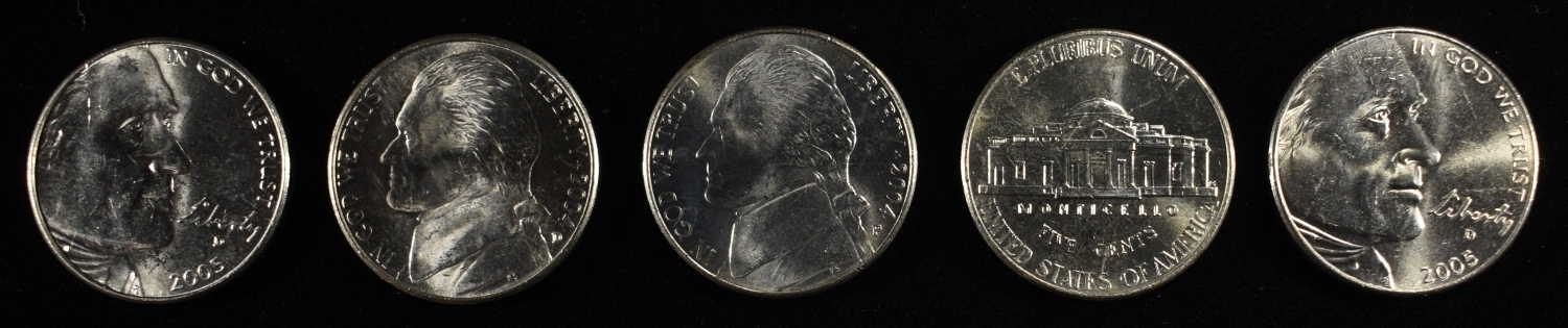 JEFFERSON NICKEL COLLECTION