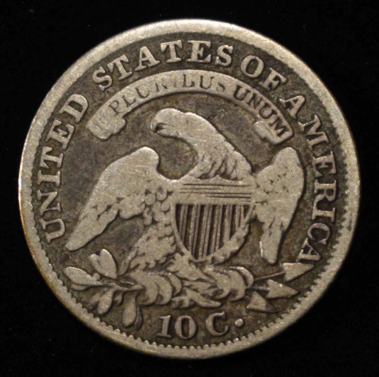 1832 CAPPED BUST DIME G/VG
