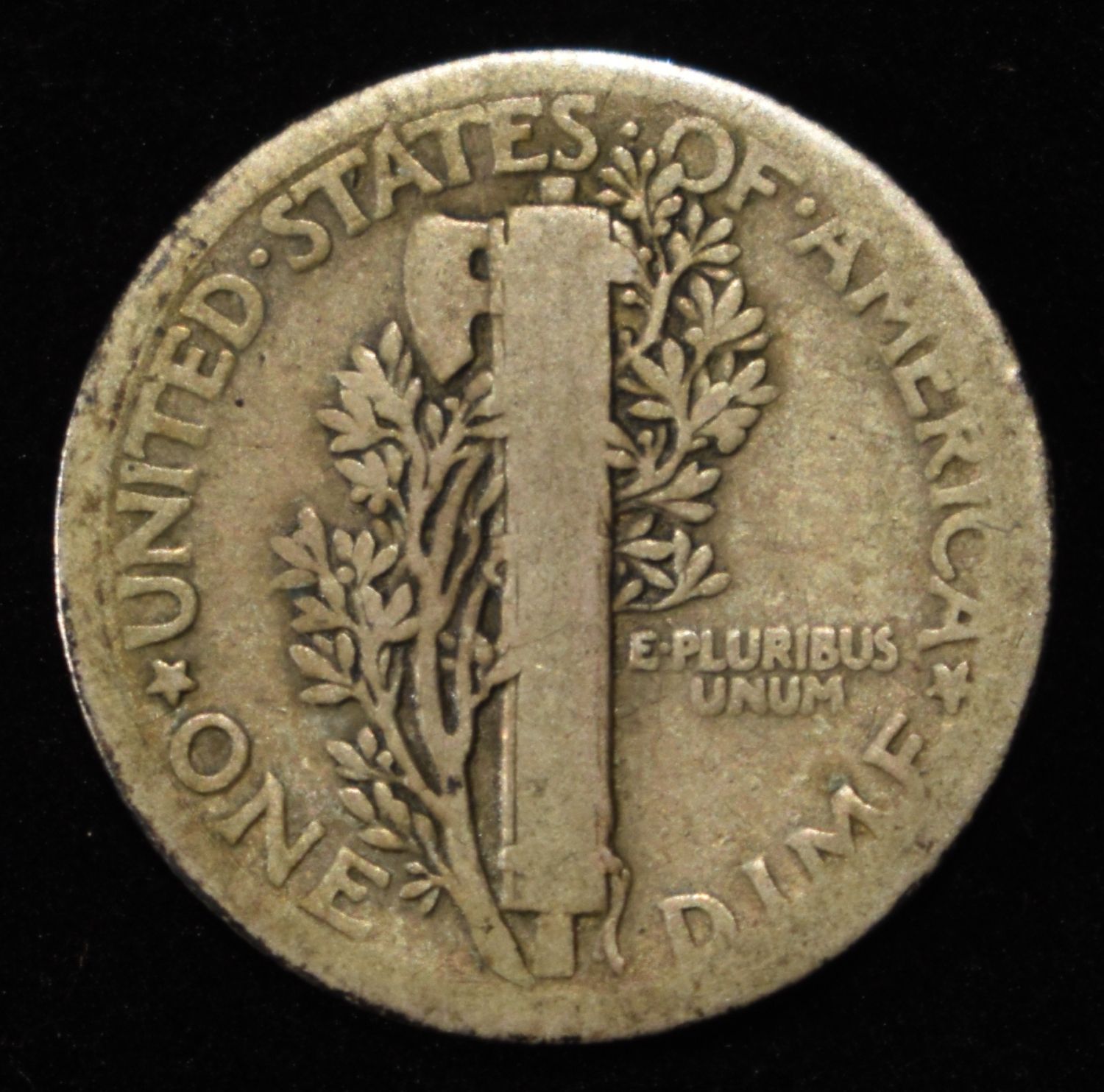 1921 MERCURY DIME