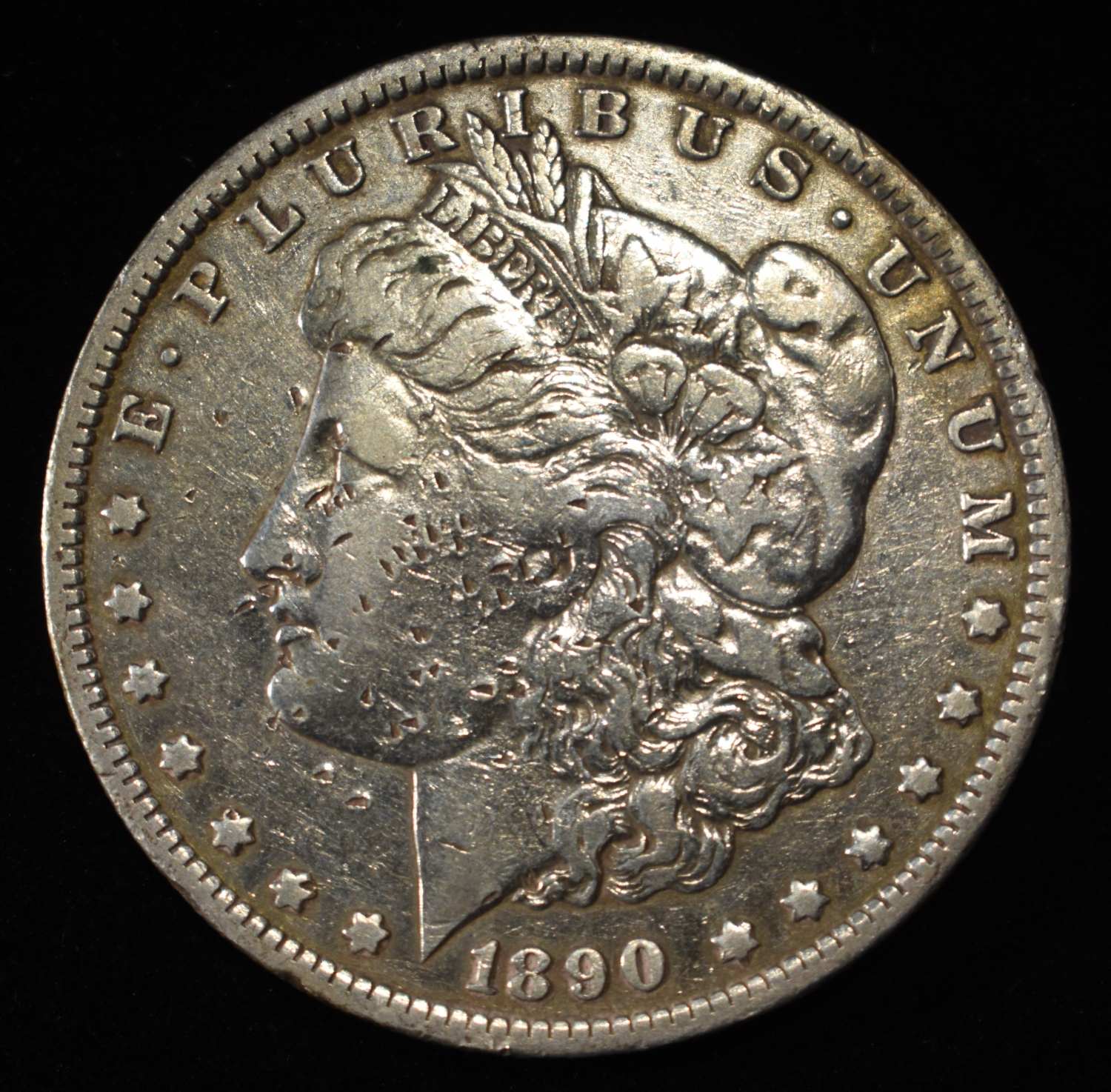 1890-O MORGAN DOLLAR
