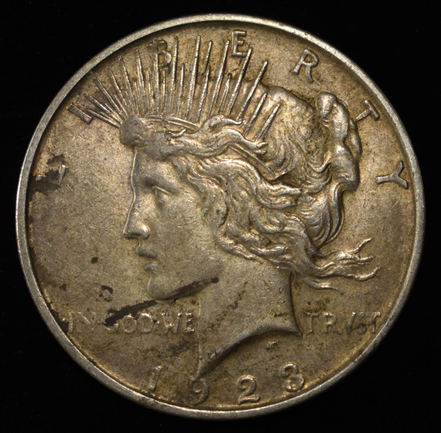 1923-D PEACE DOLLAR