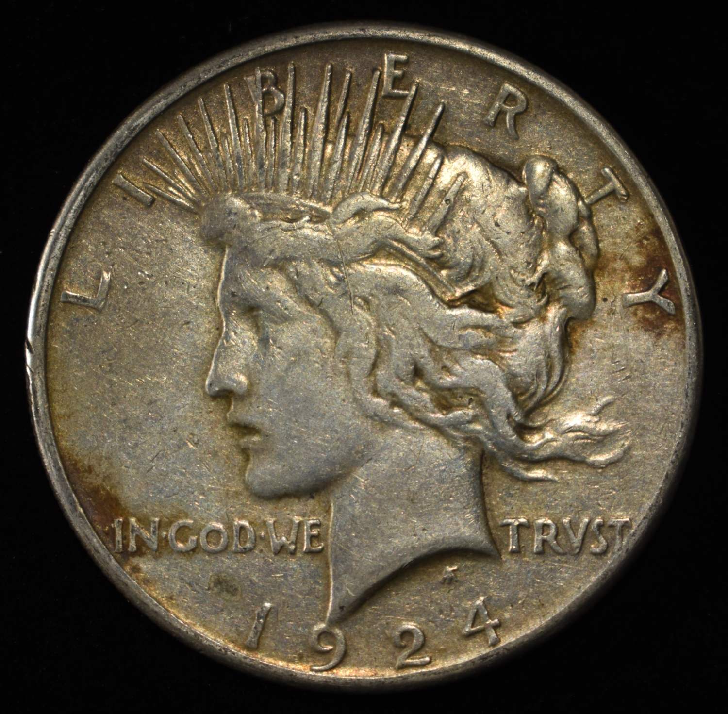 1924-S PEACE DOLLAR