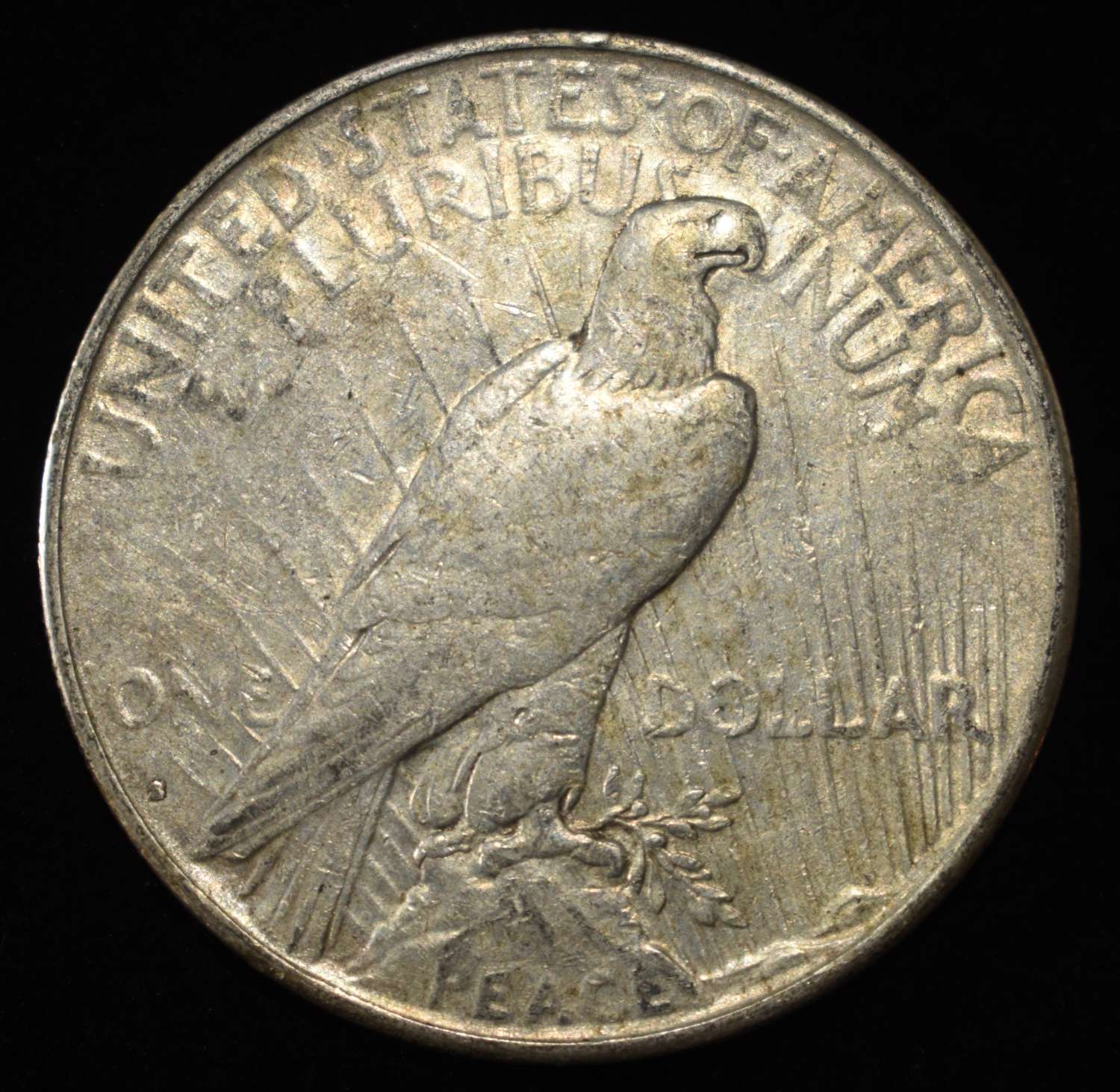 1927-S PEACE DOLLAR