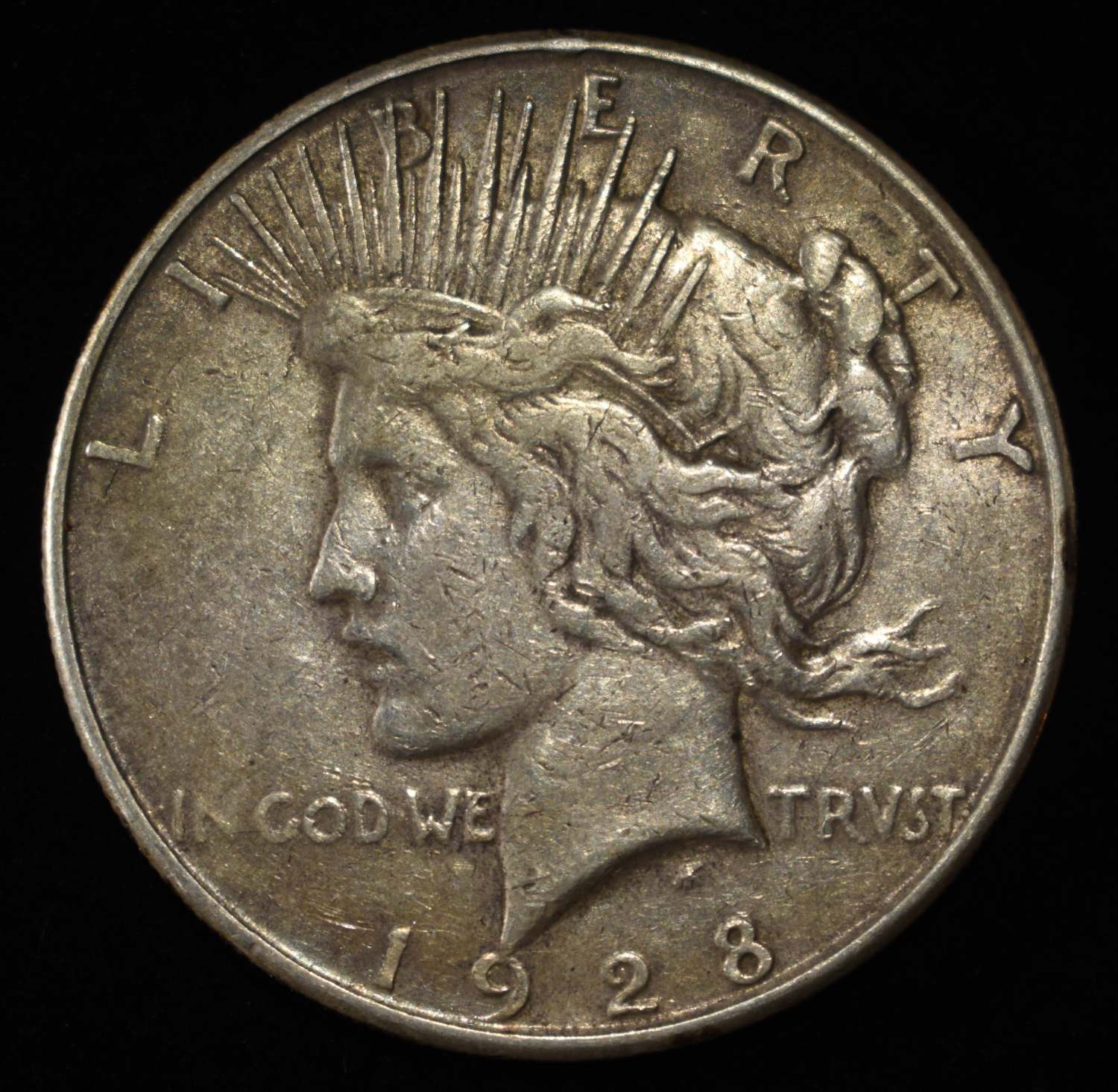 1928-S PEACE DOLLAR