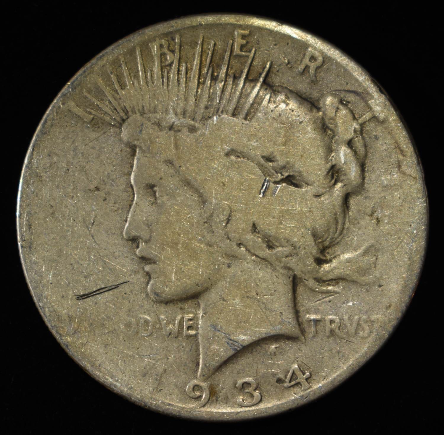 1934 PEACE DOLLAR