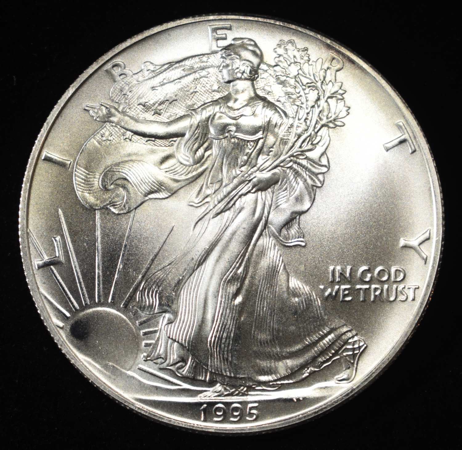 1995 AMERICAN SILVER EAGLE