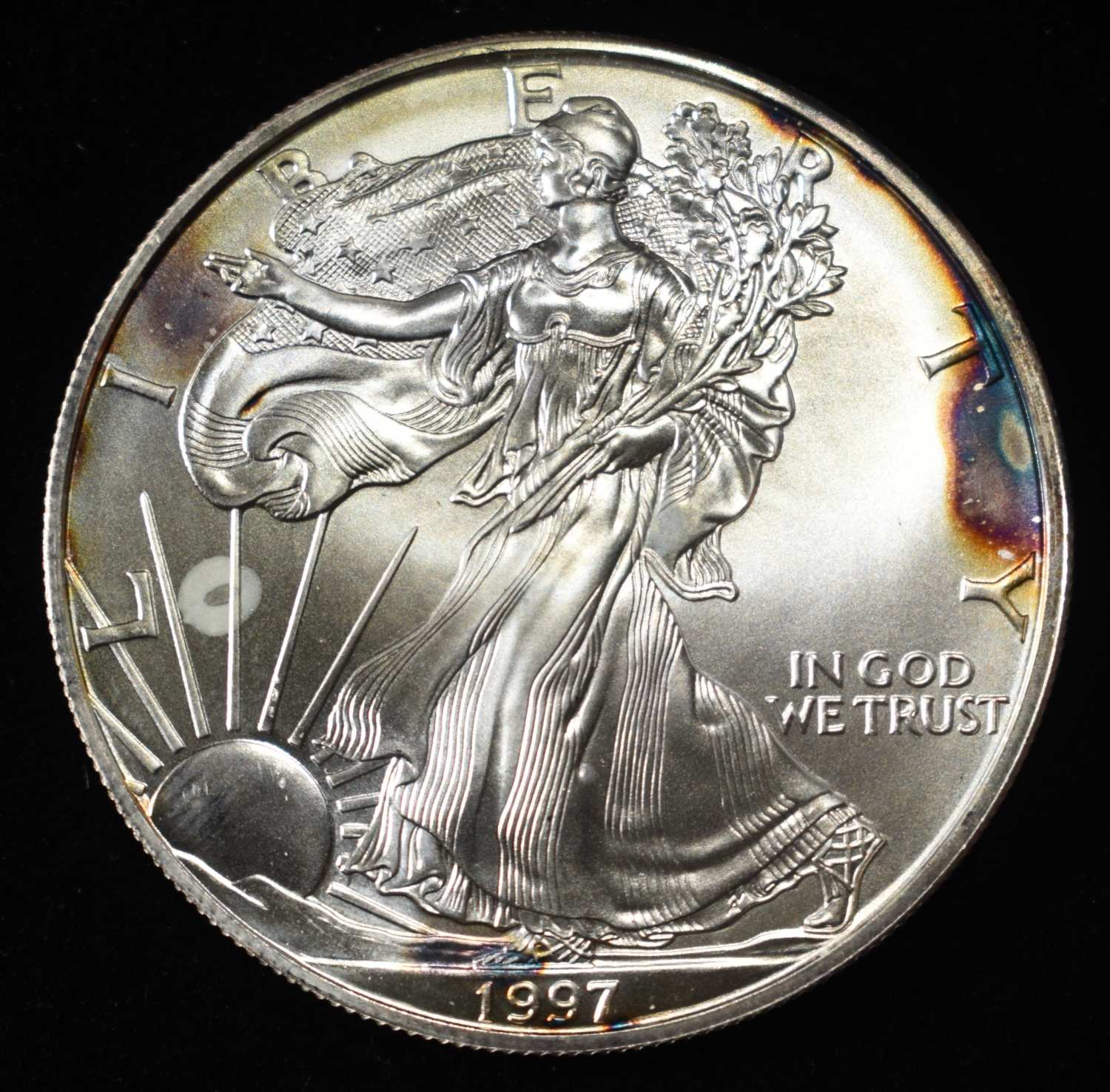 1997 AMERICAN SILVER EAGLE