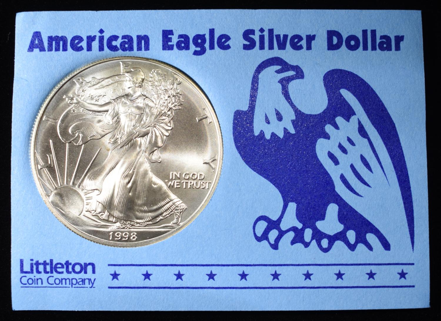 1998 AMERICAN SILVER EAGLE