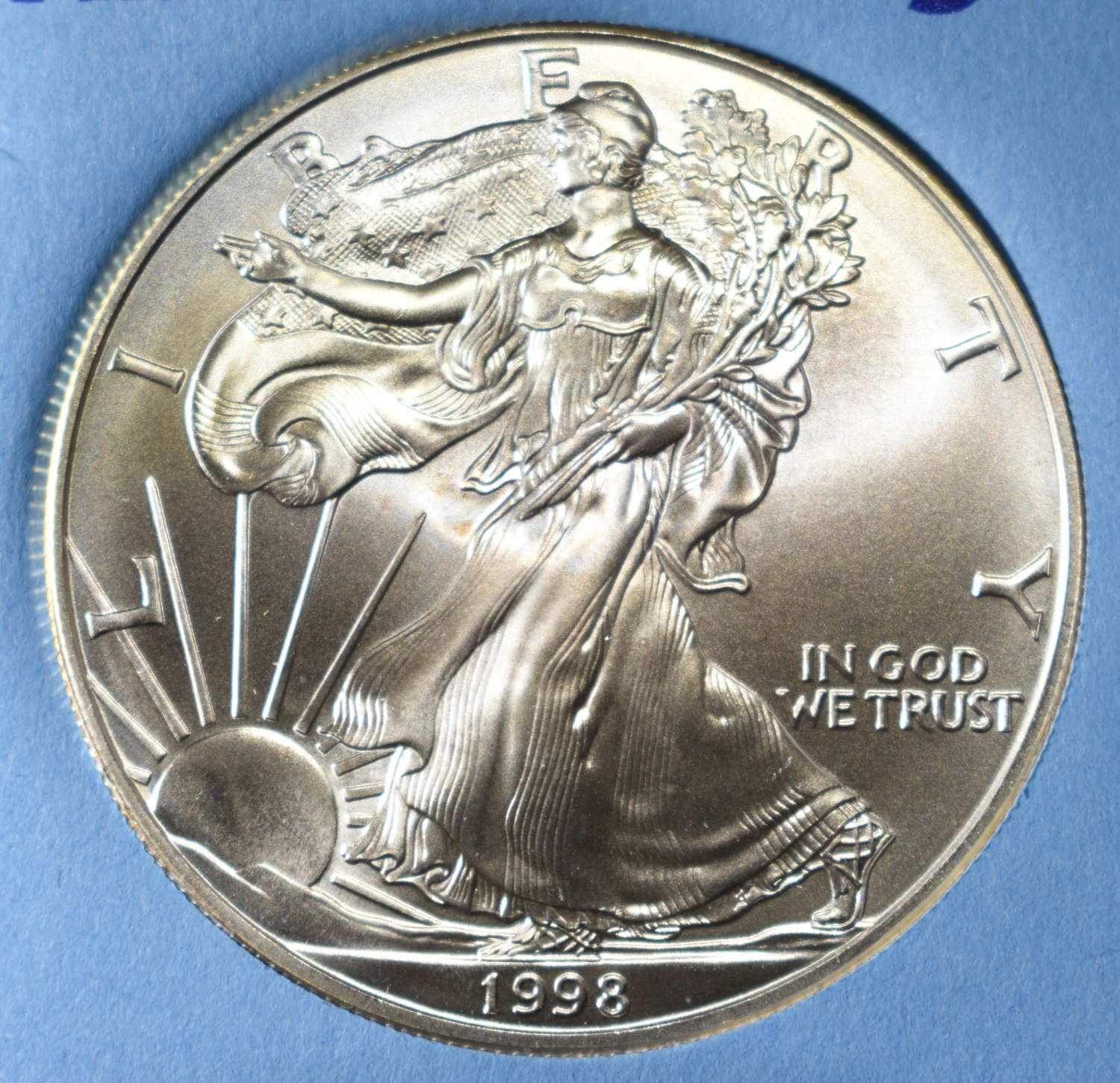 1998 AMERICAN SILVER EAGLE