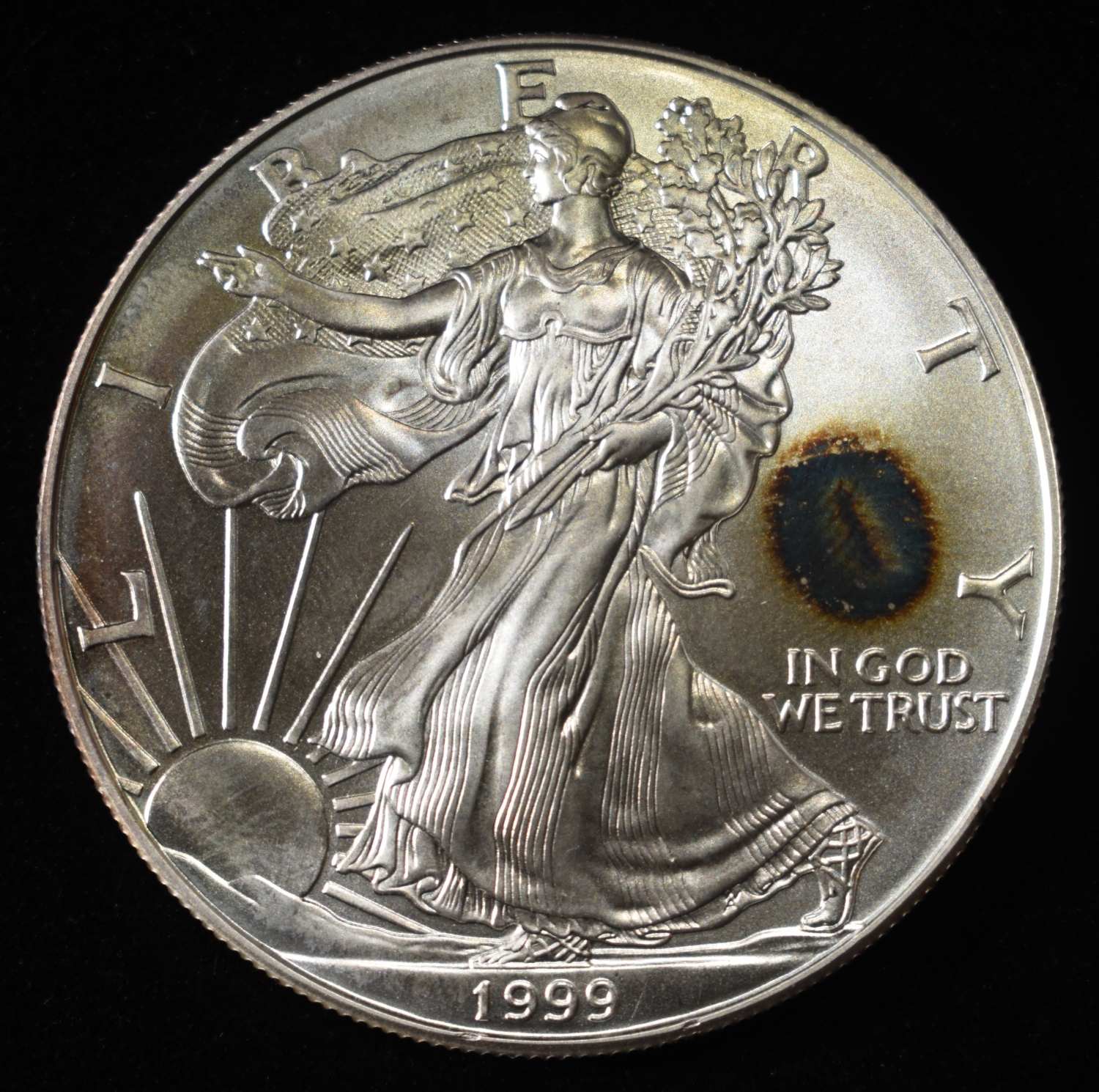 1999 AMERICAN SILVER EAGLE
