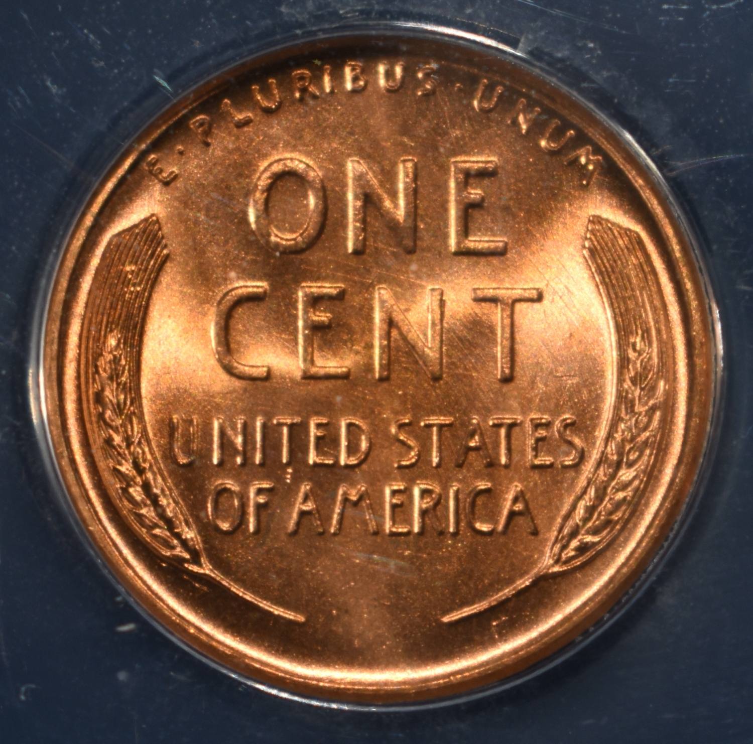 1956 WHEAT CENT ANACS MS67 RED