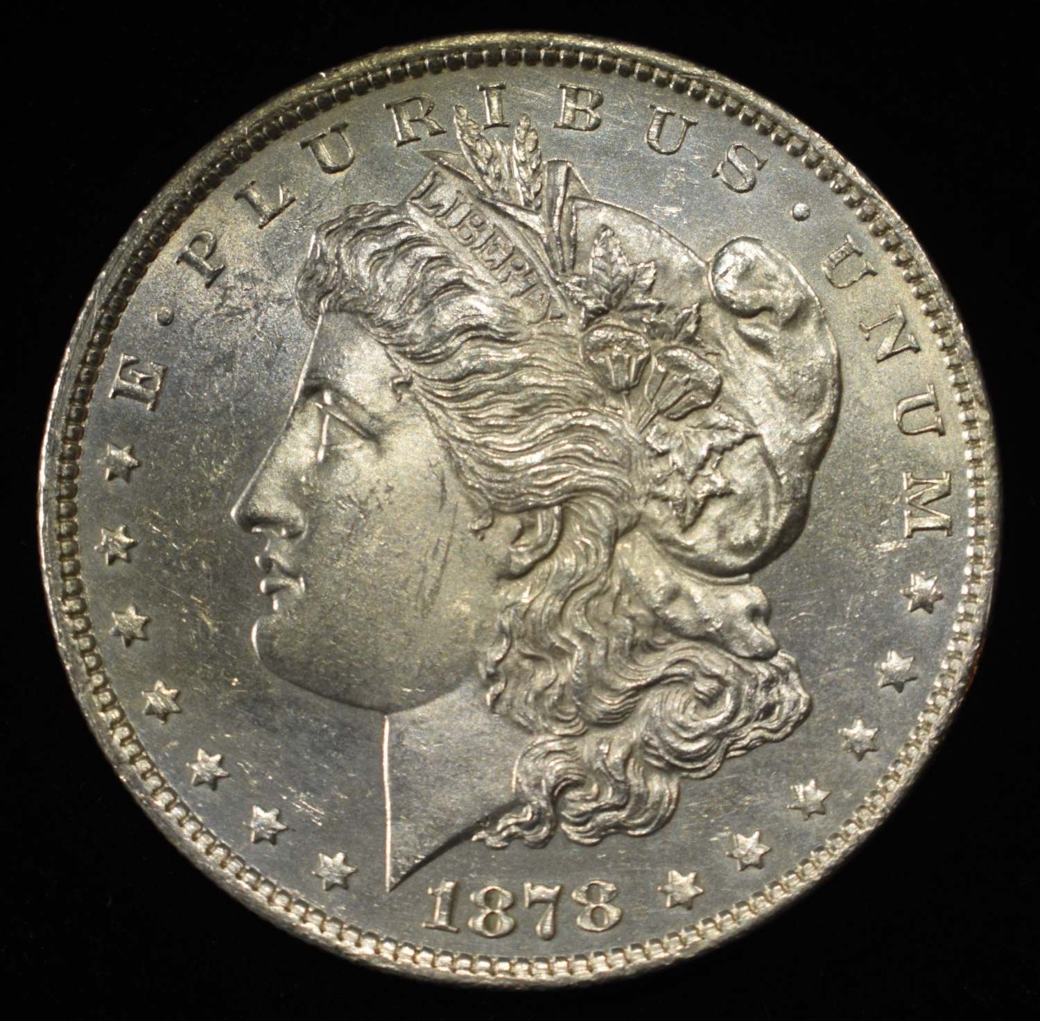 1878 7TF REV 78 MORGAN DOLLAR CH/GEM BU PROOF LIKE