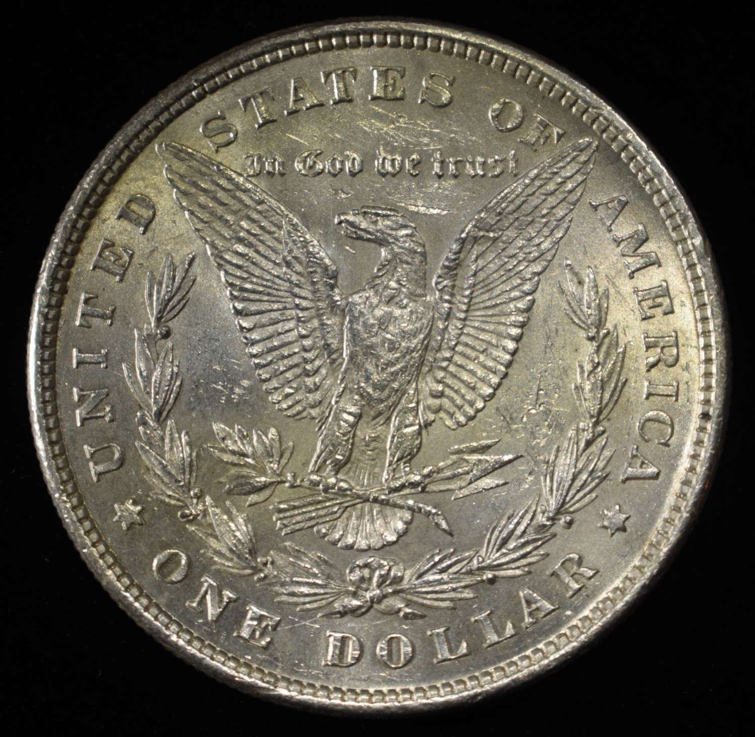 1878 8TF MORGAN DOLLAR BU