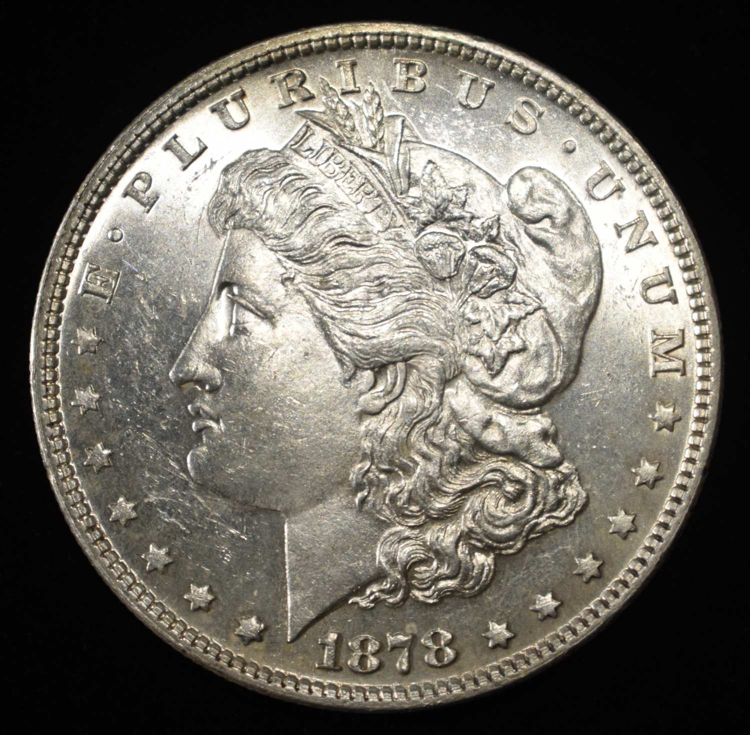 1878 7/8 TF MORGAN DOLLAR BU