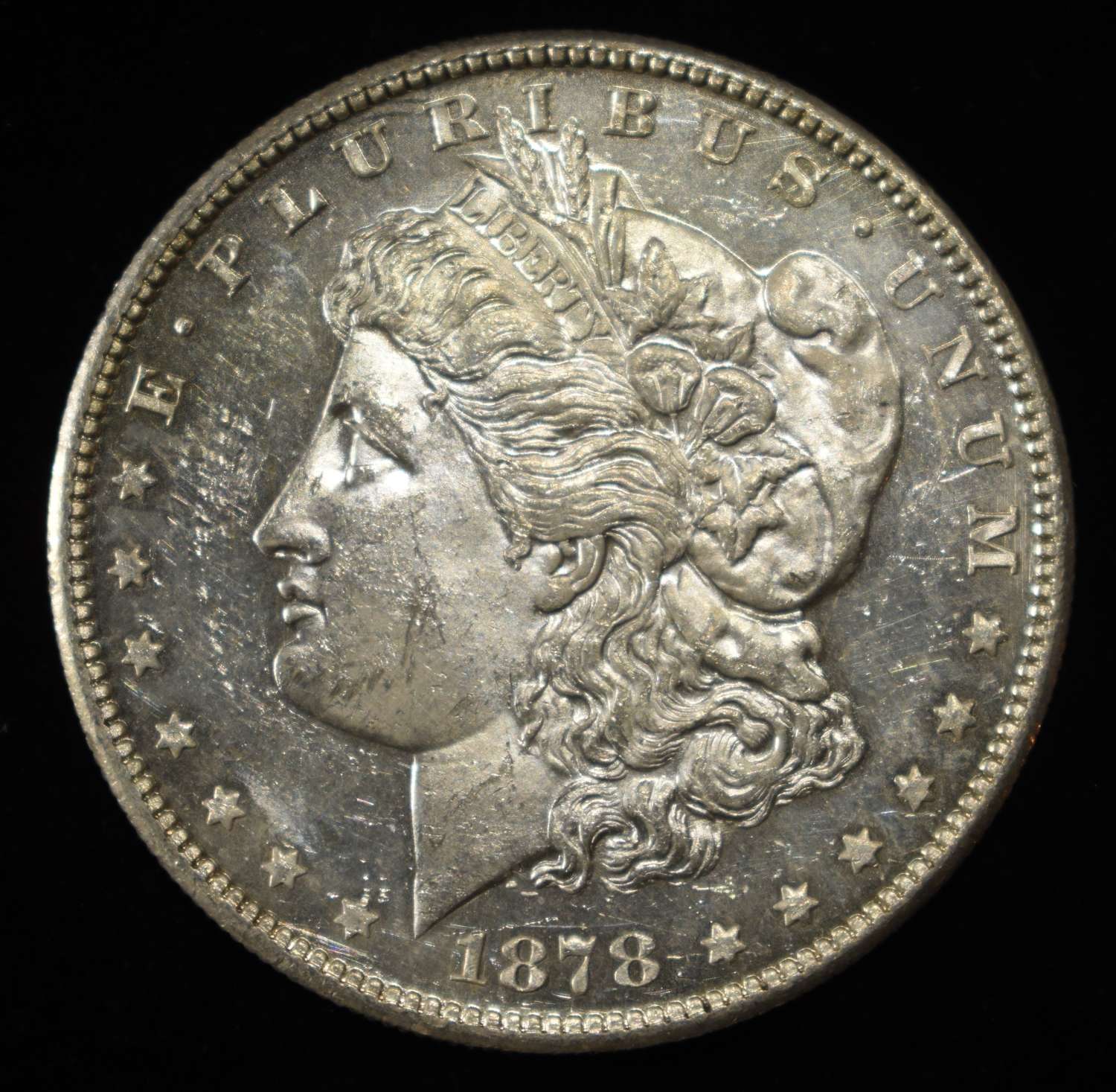 1878-S MORGAN DOLLAR CH BU PROOF LIKE