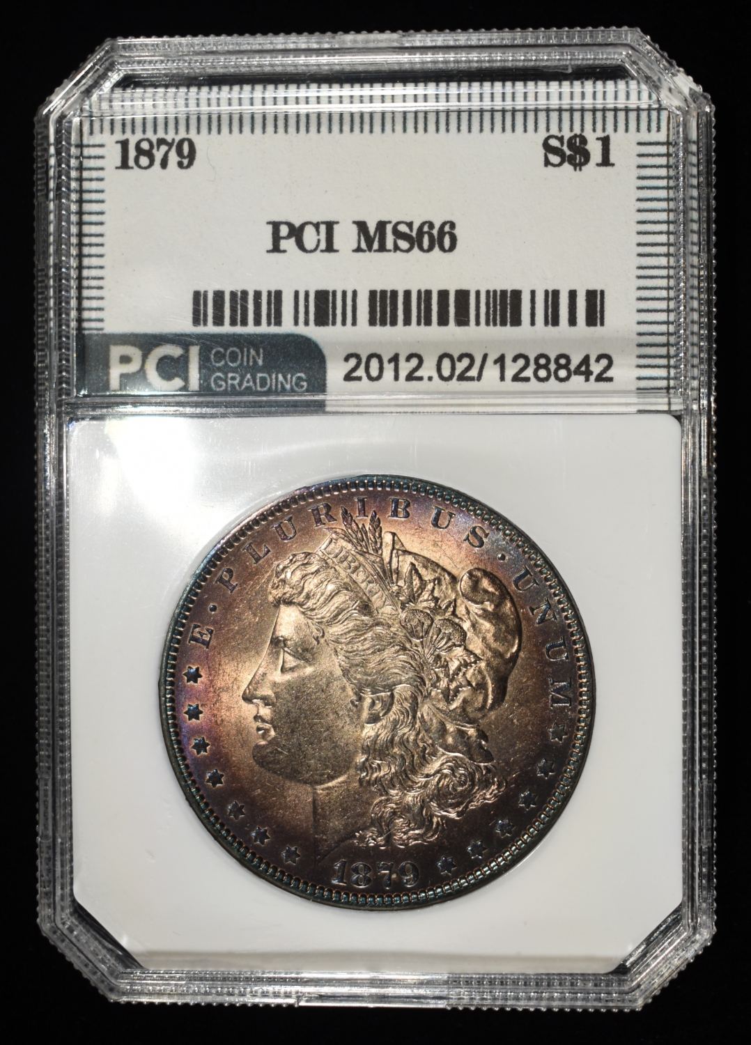 1879 MORGAN DOLLAR PCI SUPERB GEM BU
