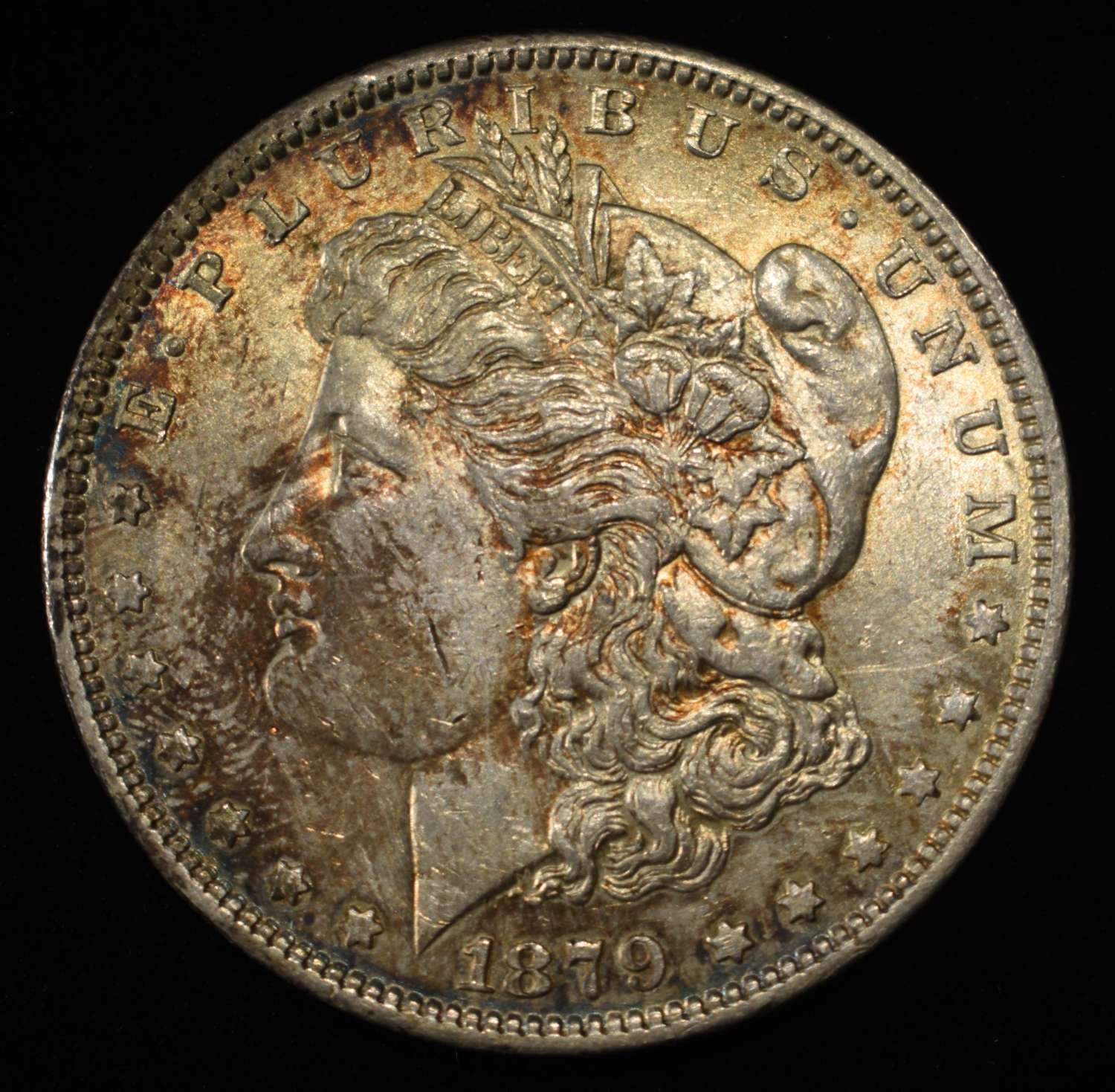 1879-O MORGAN DOLLAR CH BU COLOR