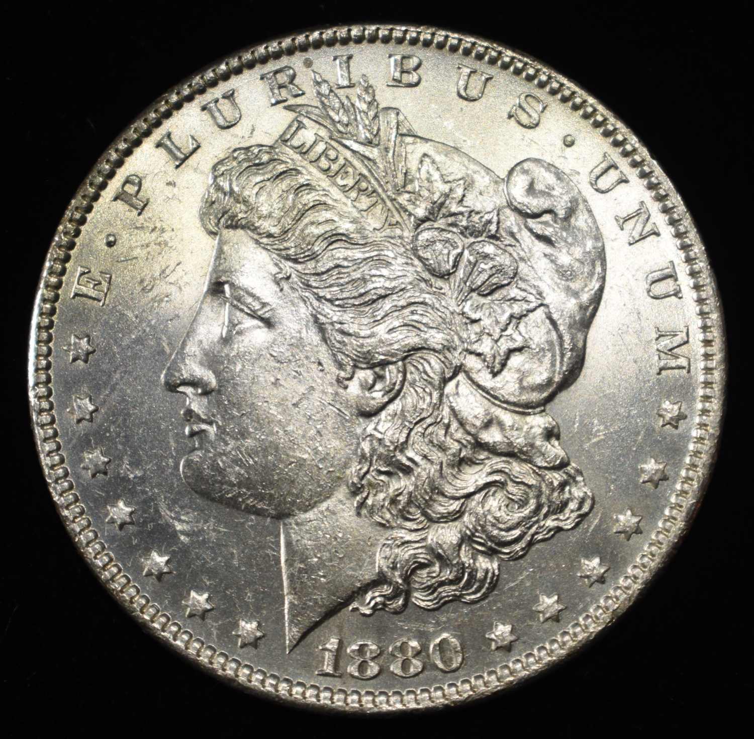 1880-O MORGAN DOLLAR CH BU