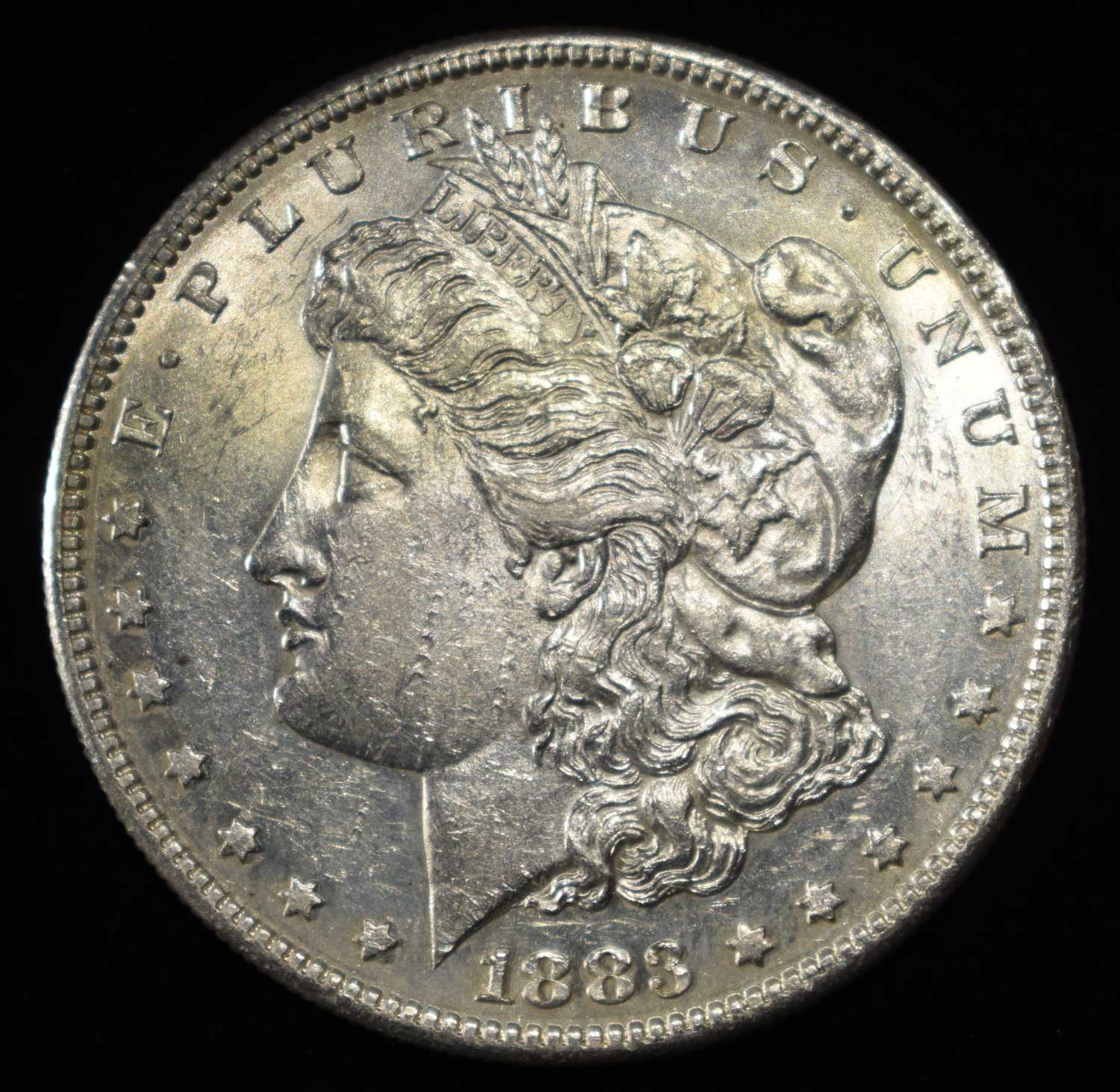 1883-S MORGAN DOLLAR AU/BU
