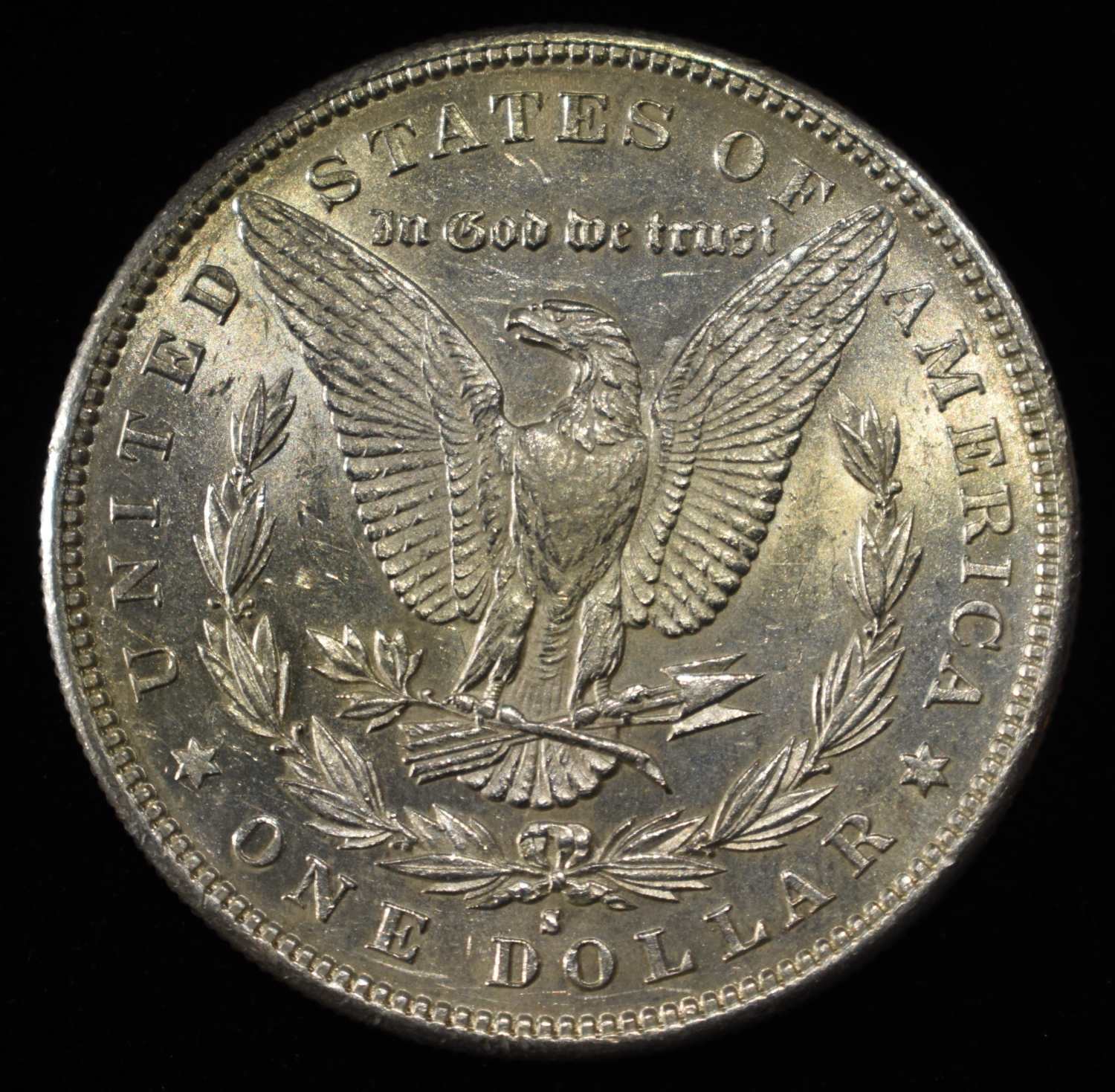 1883-S MORGAN DOLLAR AU/BU