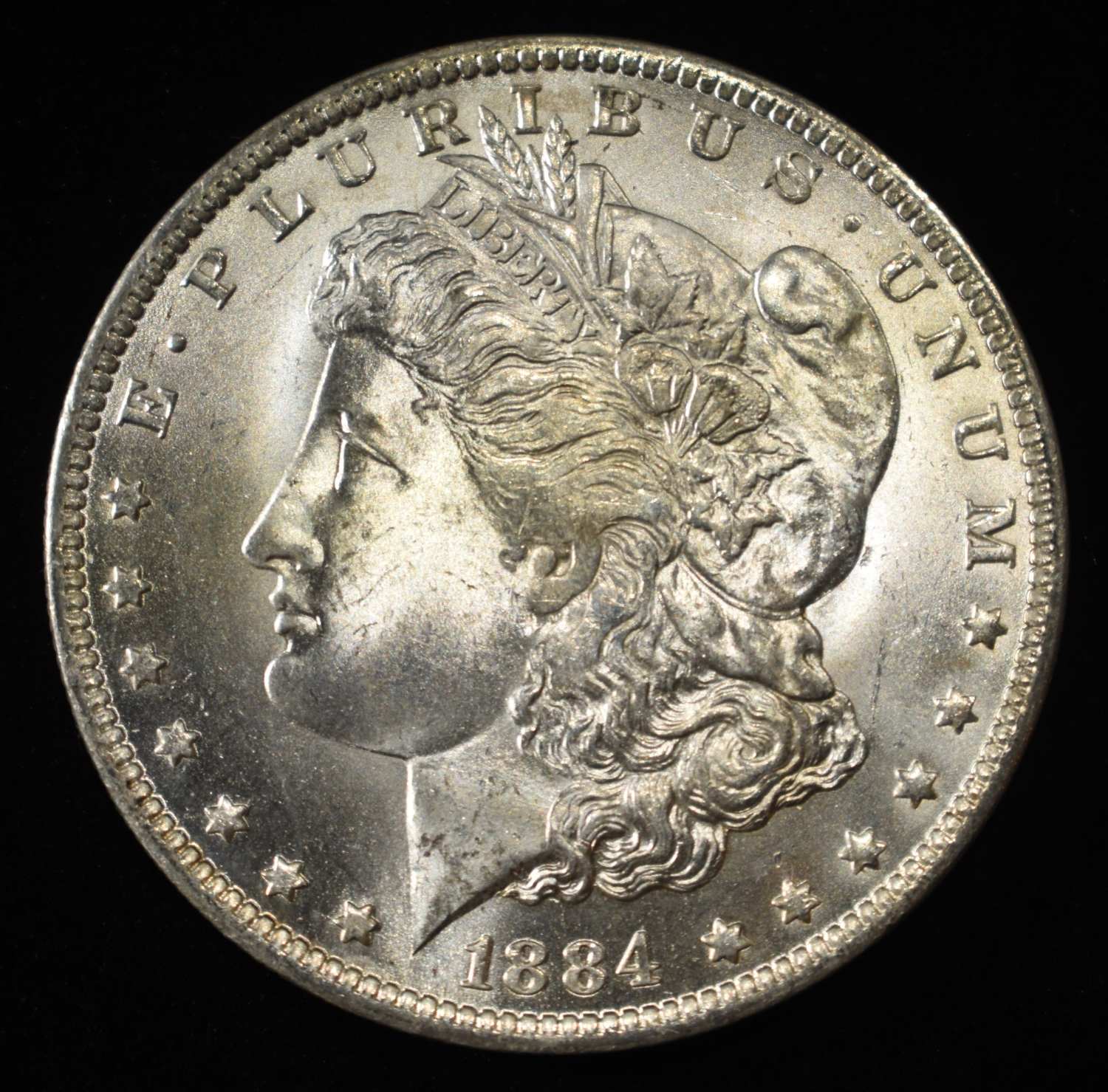 1884-O MORGAN DOLLAR CH BU