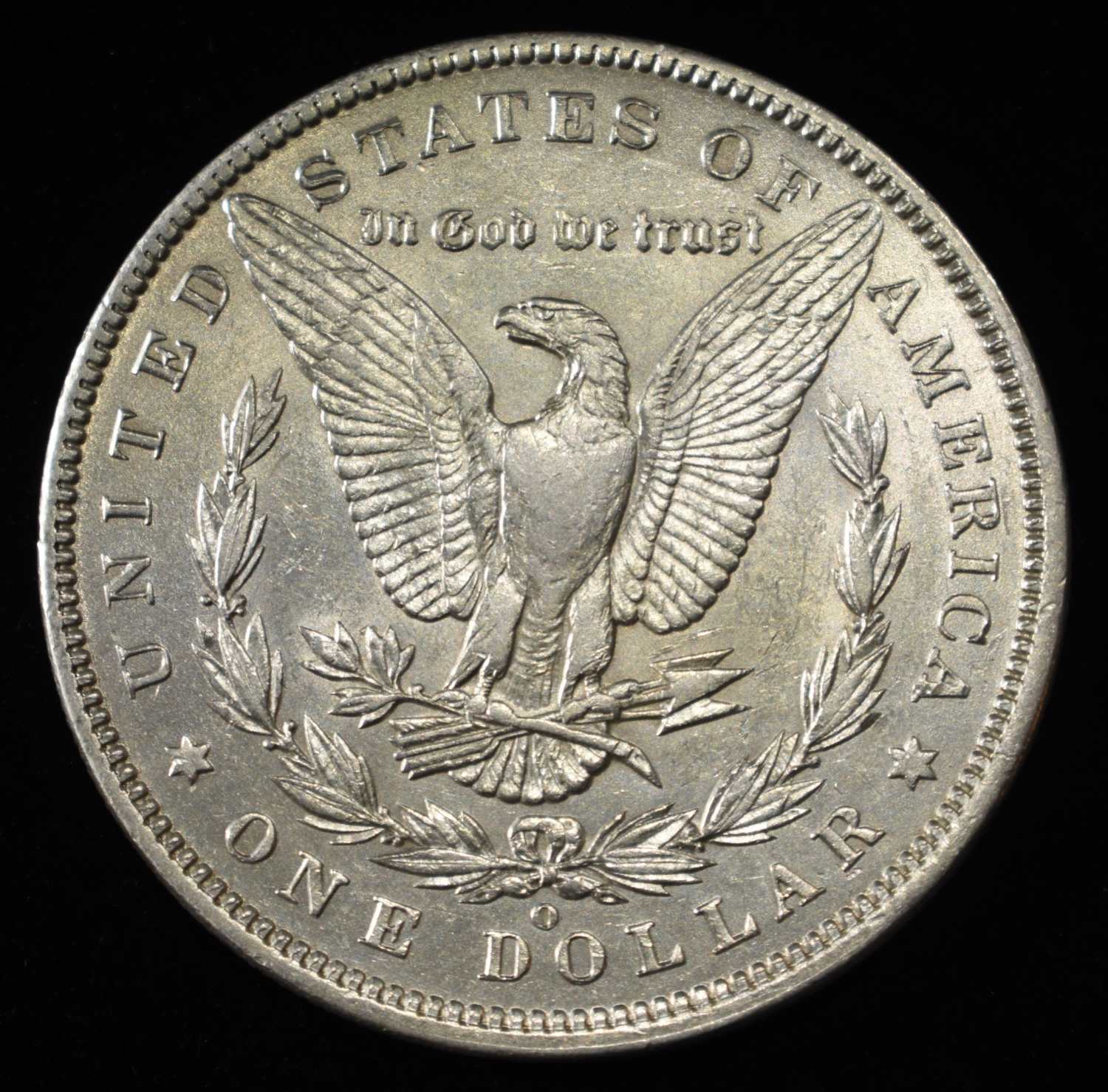 1886-O MORGAN DOLLAR AU