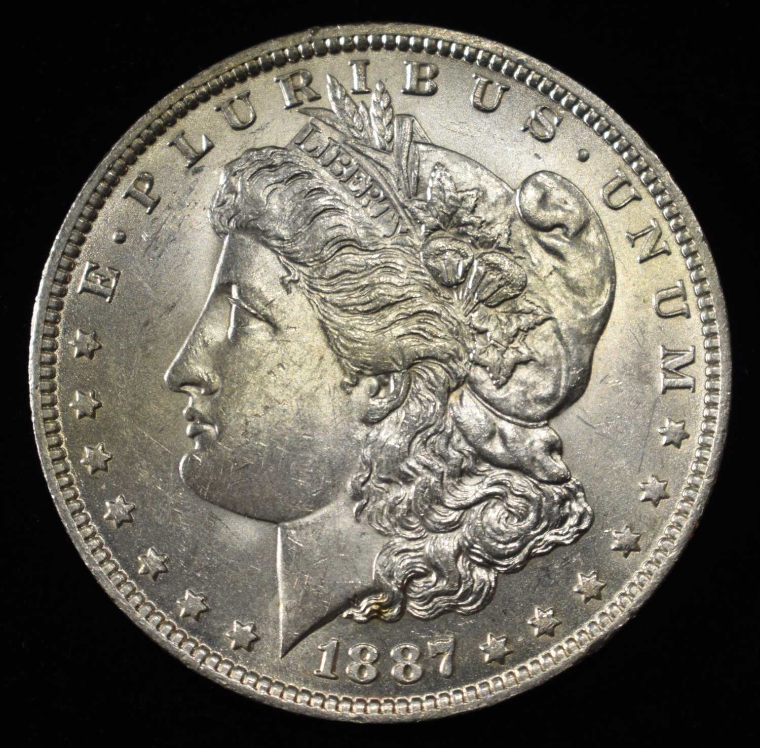 1887-O MORGAN DOLLAR CH BU
