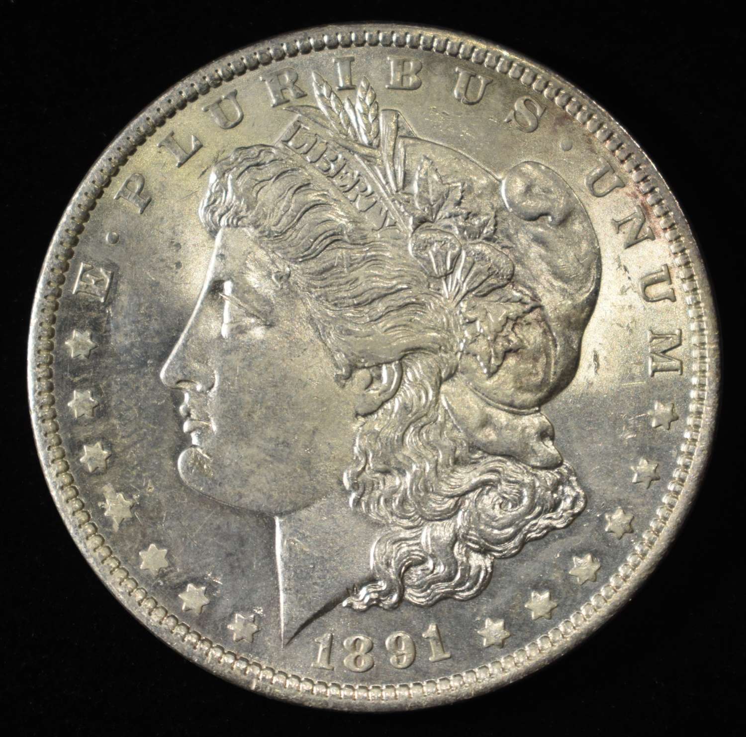 1891 MORGAN DOLLAR CH BU