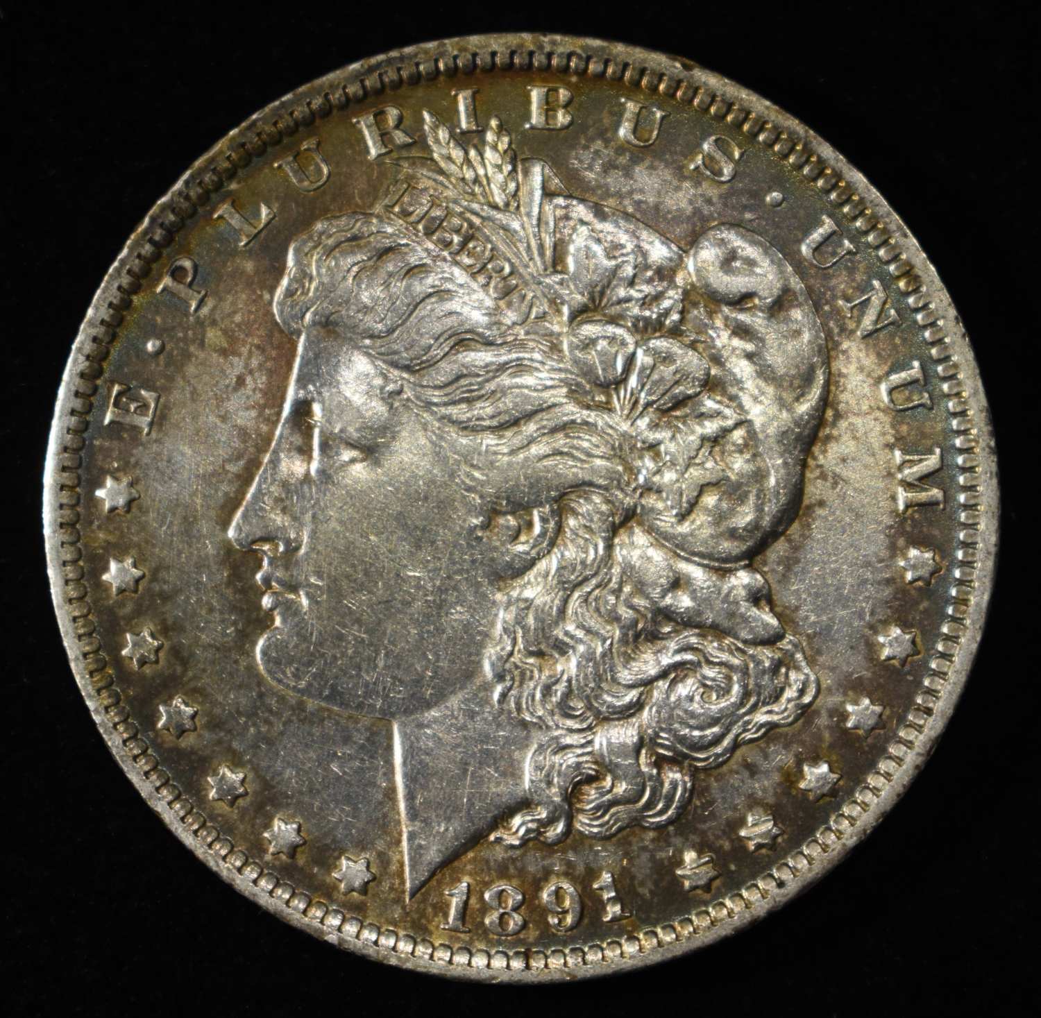1891-O MORGAN DOLLAR BU