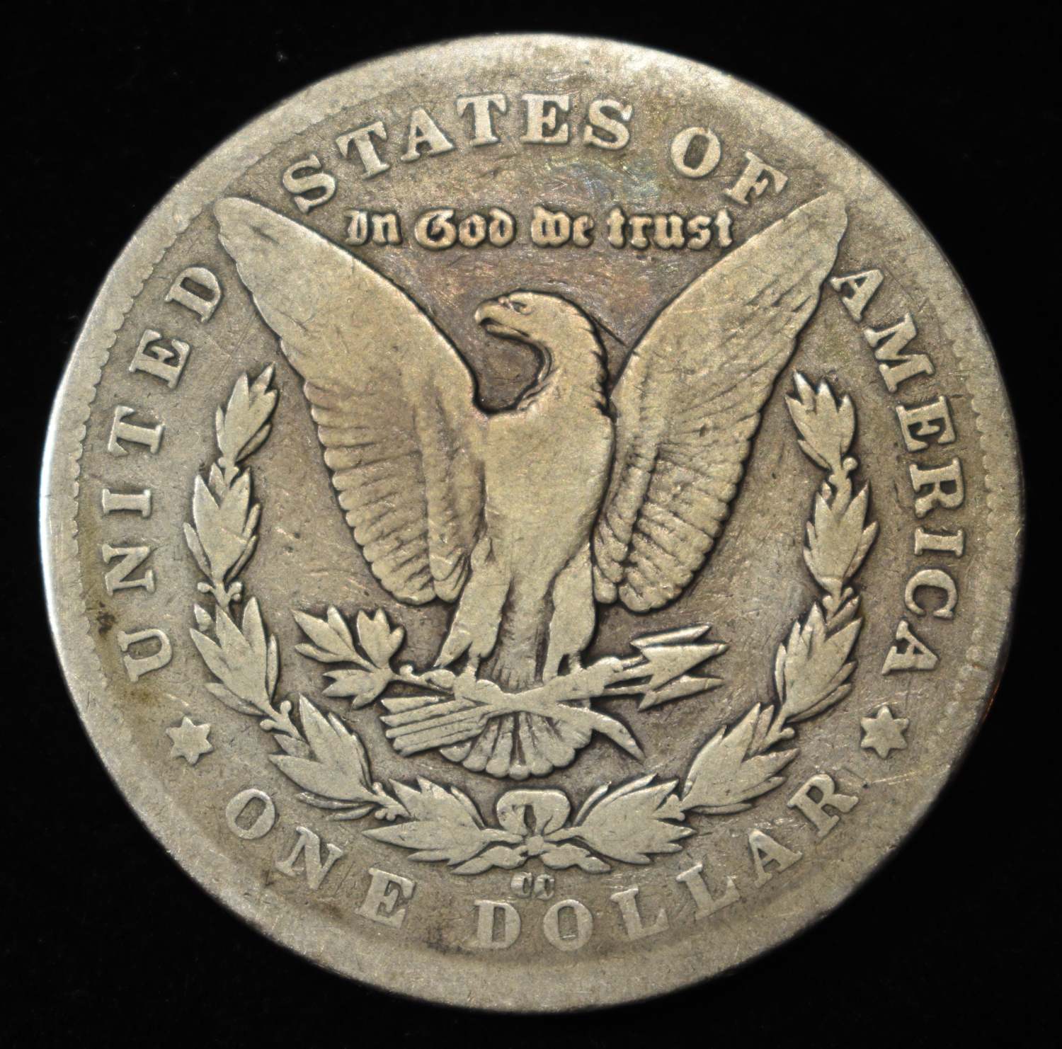 1892-CC MORGAN DOLLAR VG