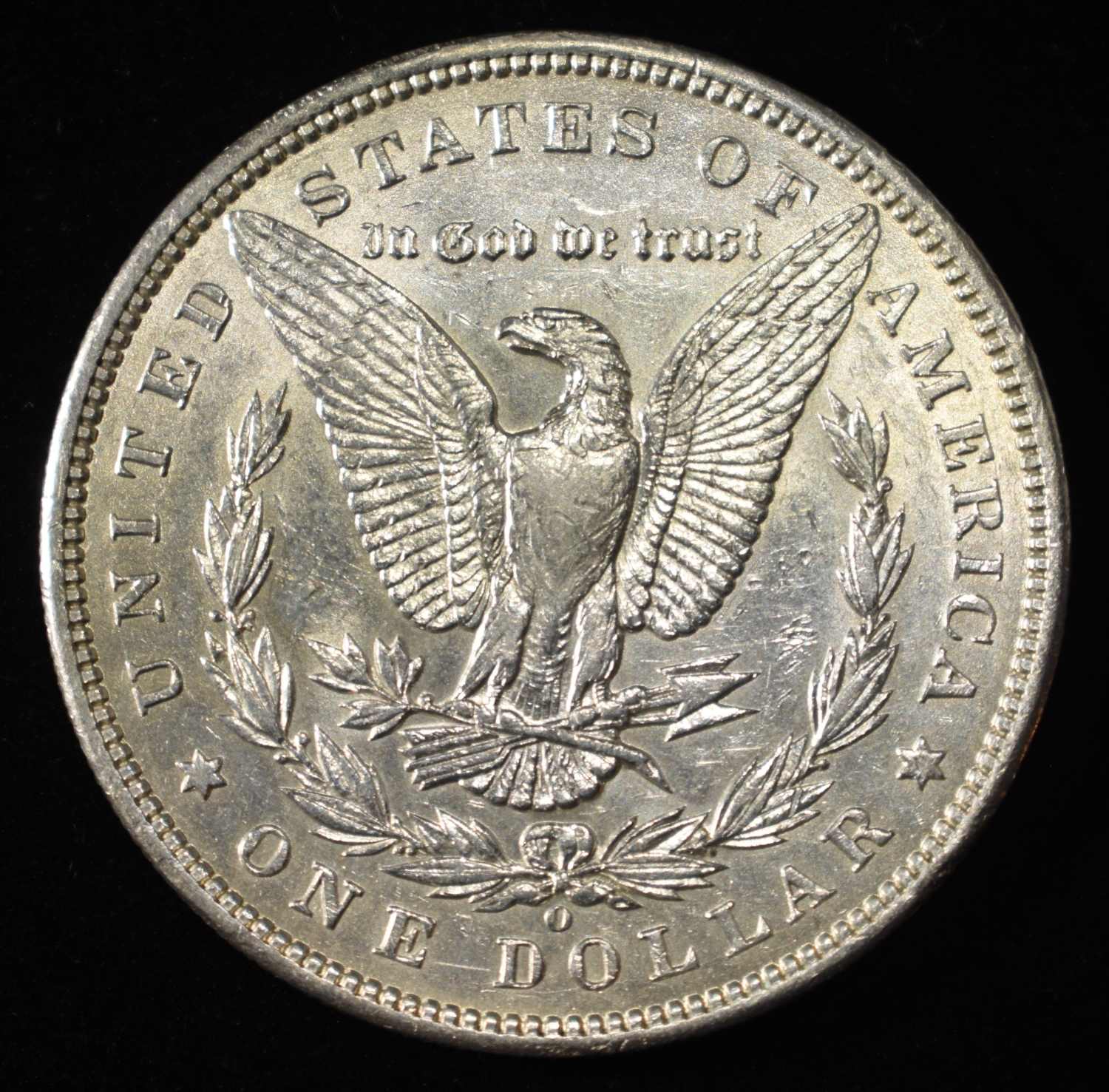 1896-O MORGAN DOLLAR CH AU