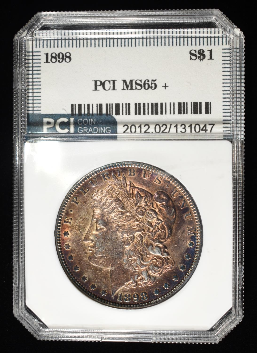 1898 MORGAN DOLLAR PCI GEM BU