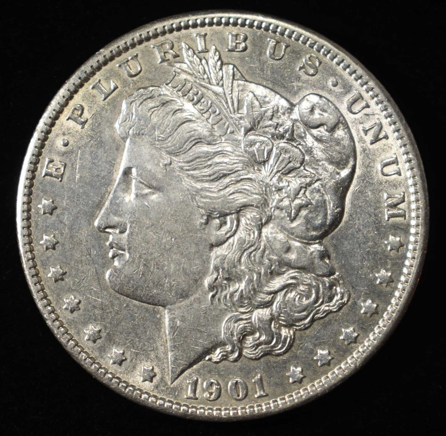 1901 MORGAN DOLLAR CH AU