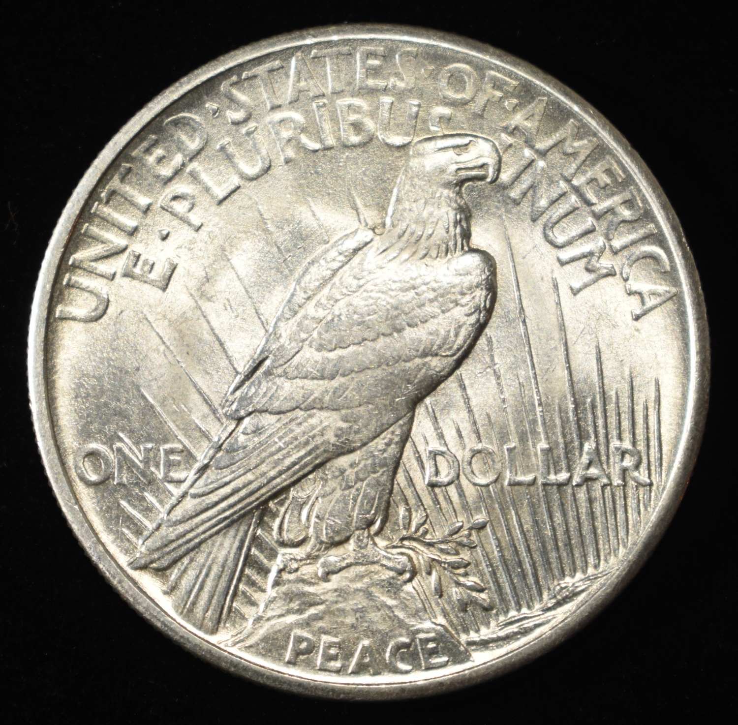 1921 PEACE DOLLAR CH BU