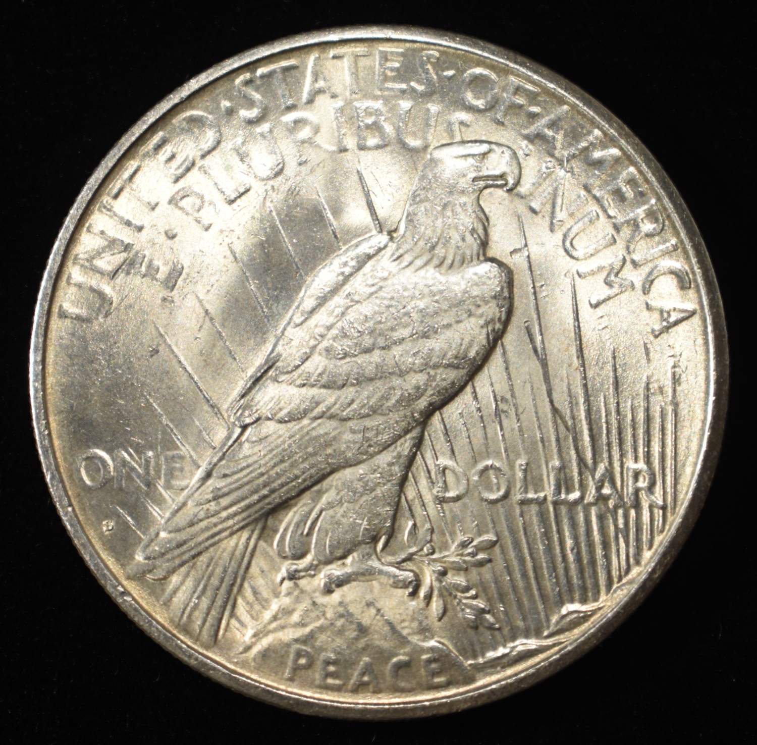1925-S PEACE DOLLAR CH BU