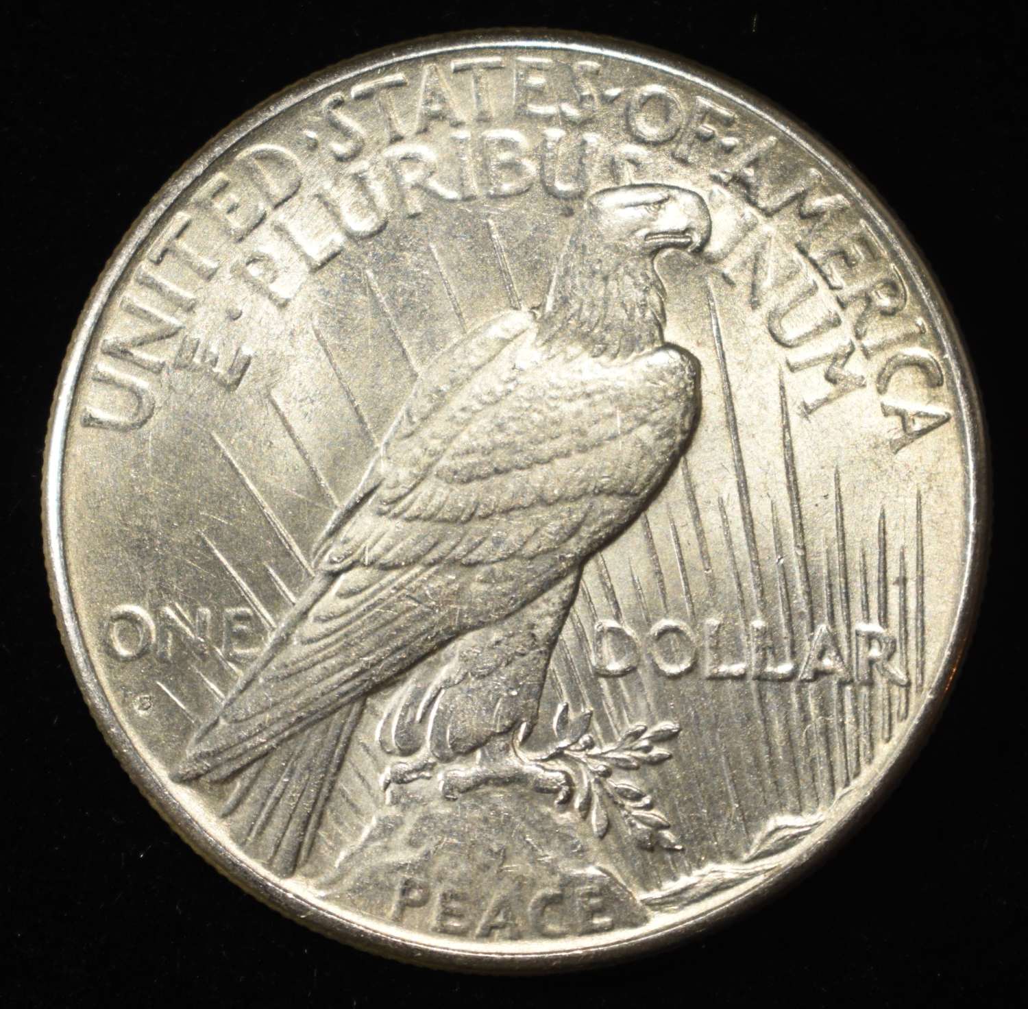 1927-S PEACE DOLLAR BU