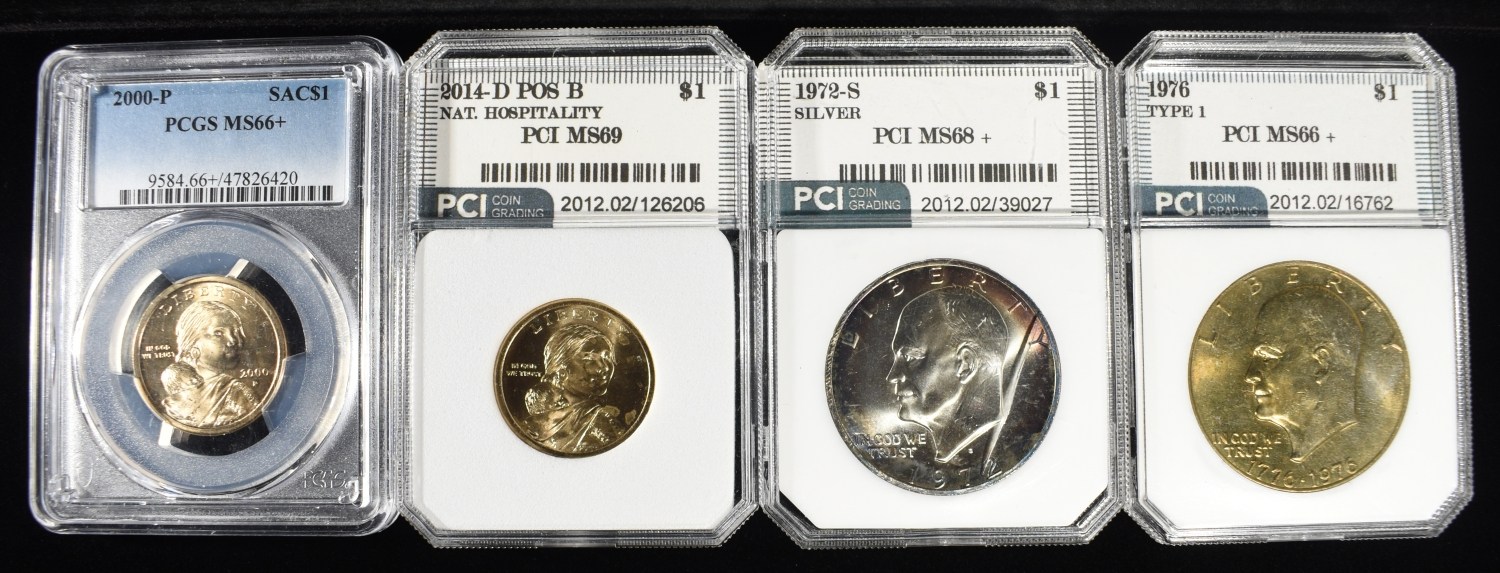 GRADED COIN COLLECTORS LOT