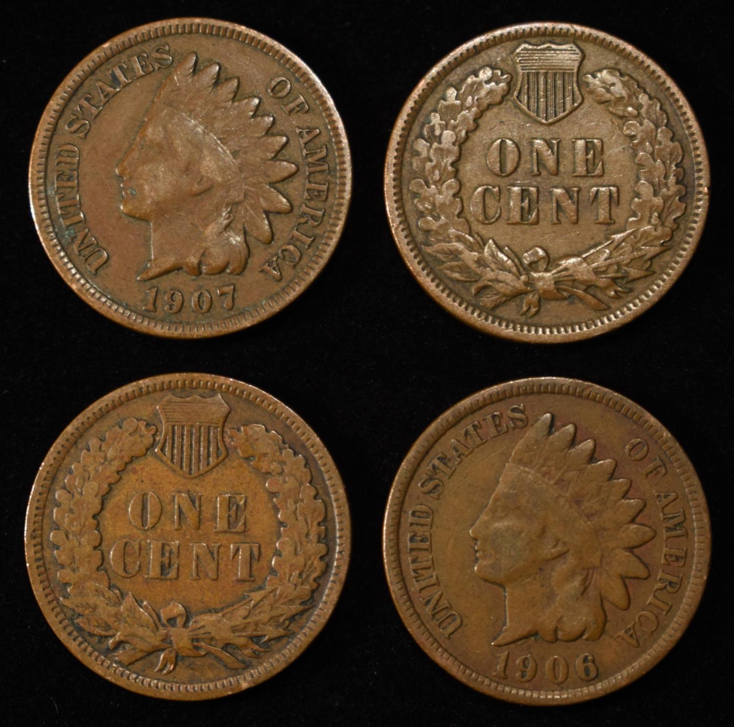(50) INDIAN CENTS