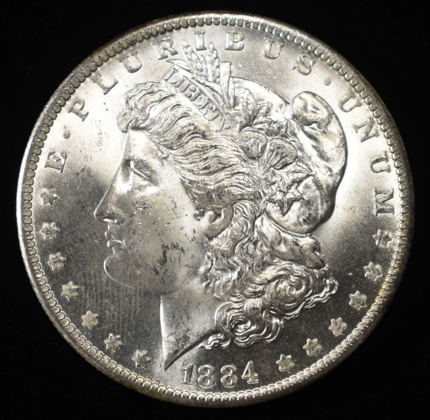 1884-O MORGAN DOLLAR CH BU